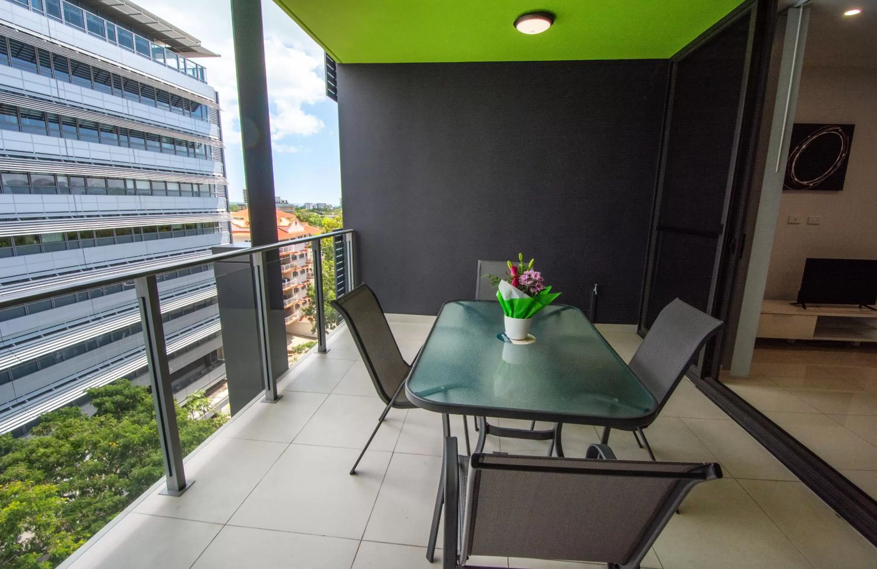 Balcony/Terrace in Magnum Serviced Apartments