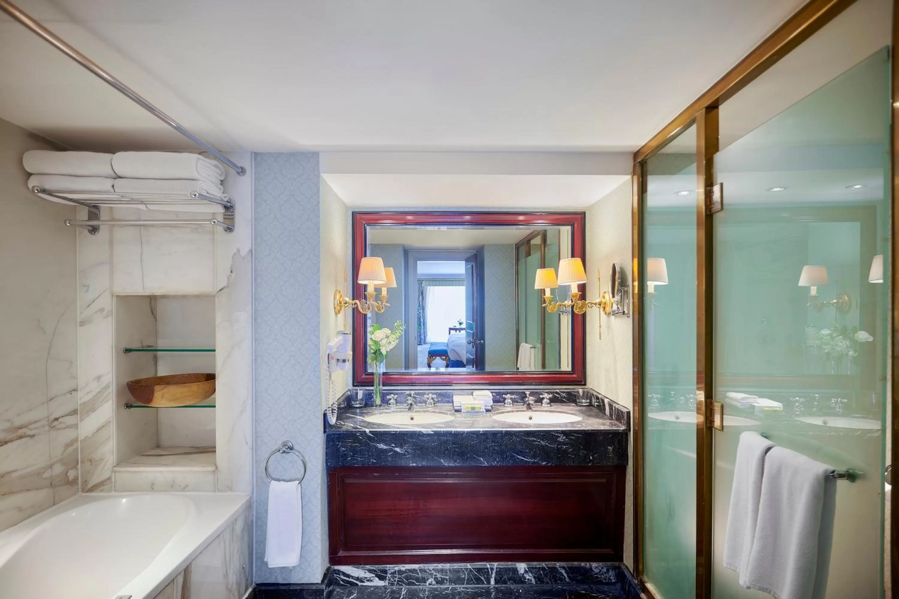 Bathroom in InterContinental Cairo Semiramis by IHG