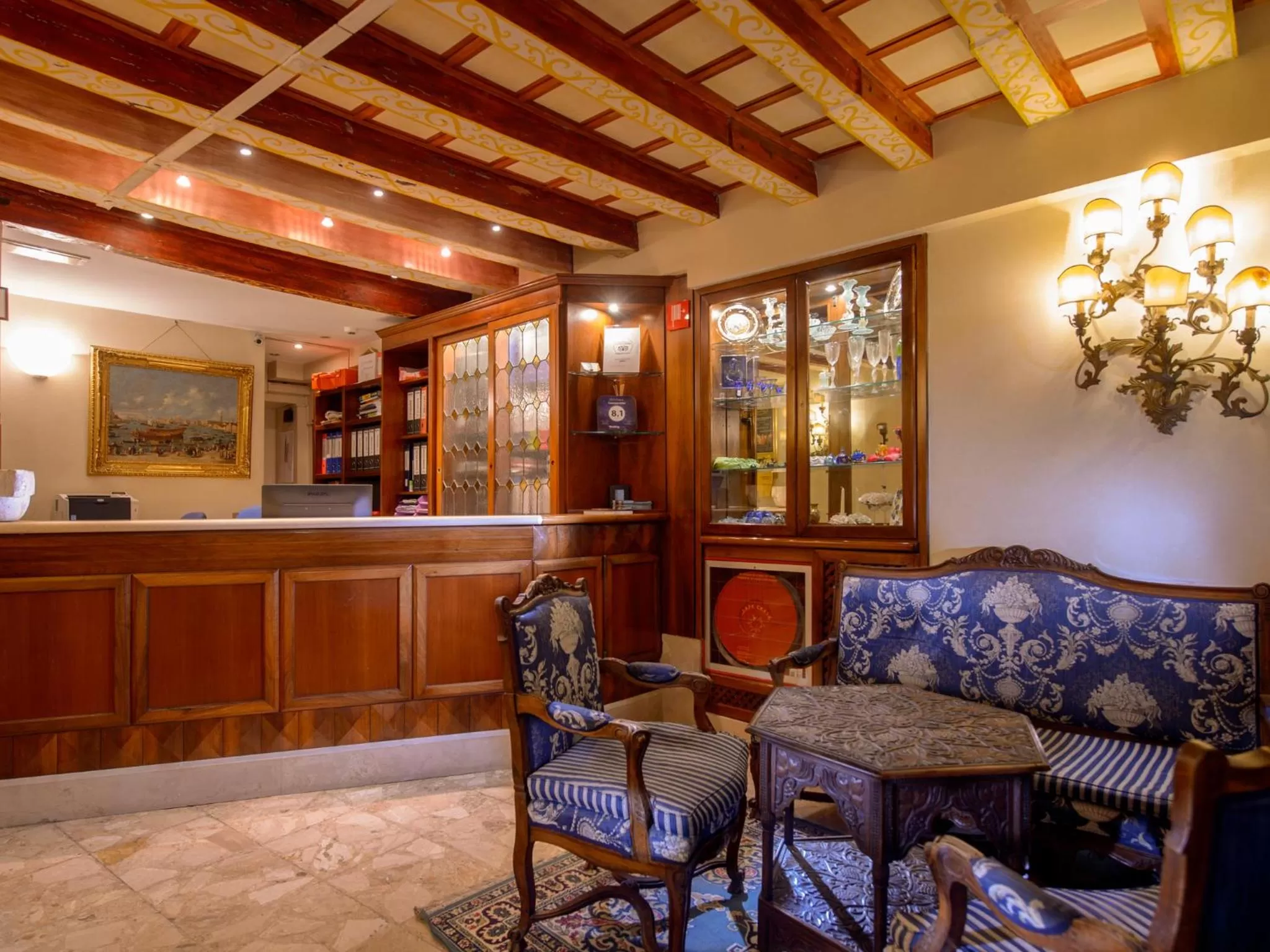 Lobby or reception in Centauro Hotel