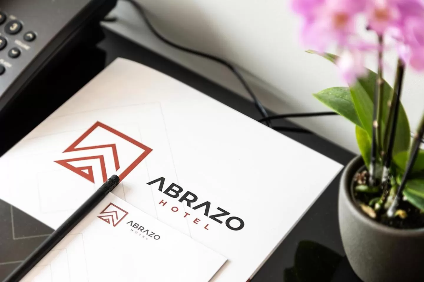 Property logo or sign in Abrazo Sofia Hotel by HMG