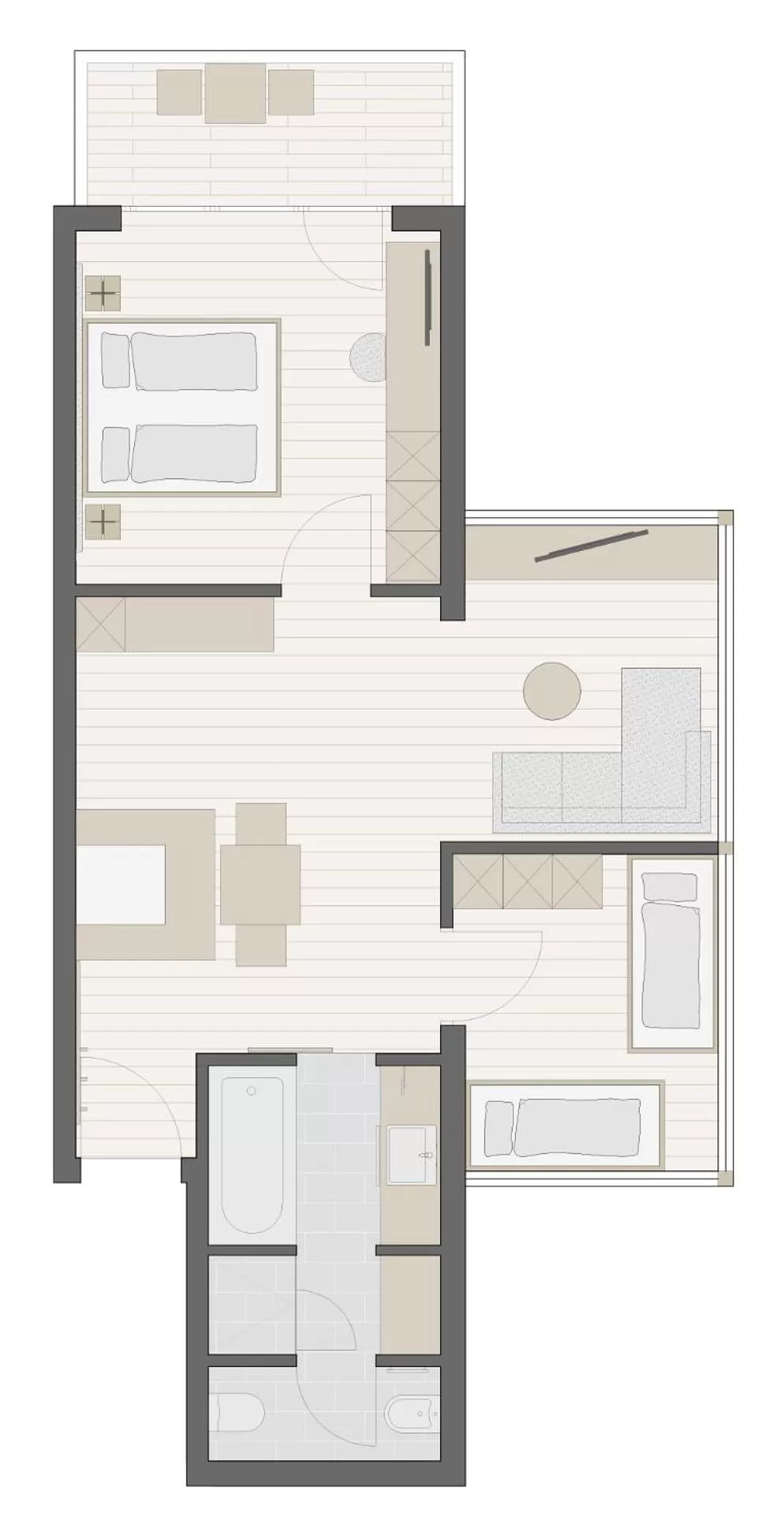 Photo of the whole room in Autentis