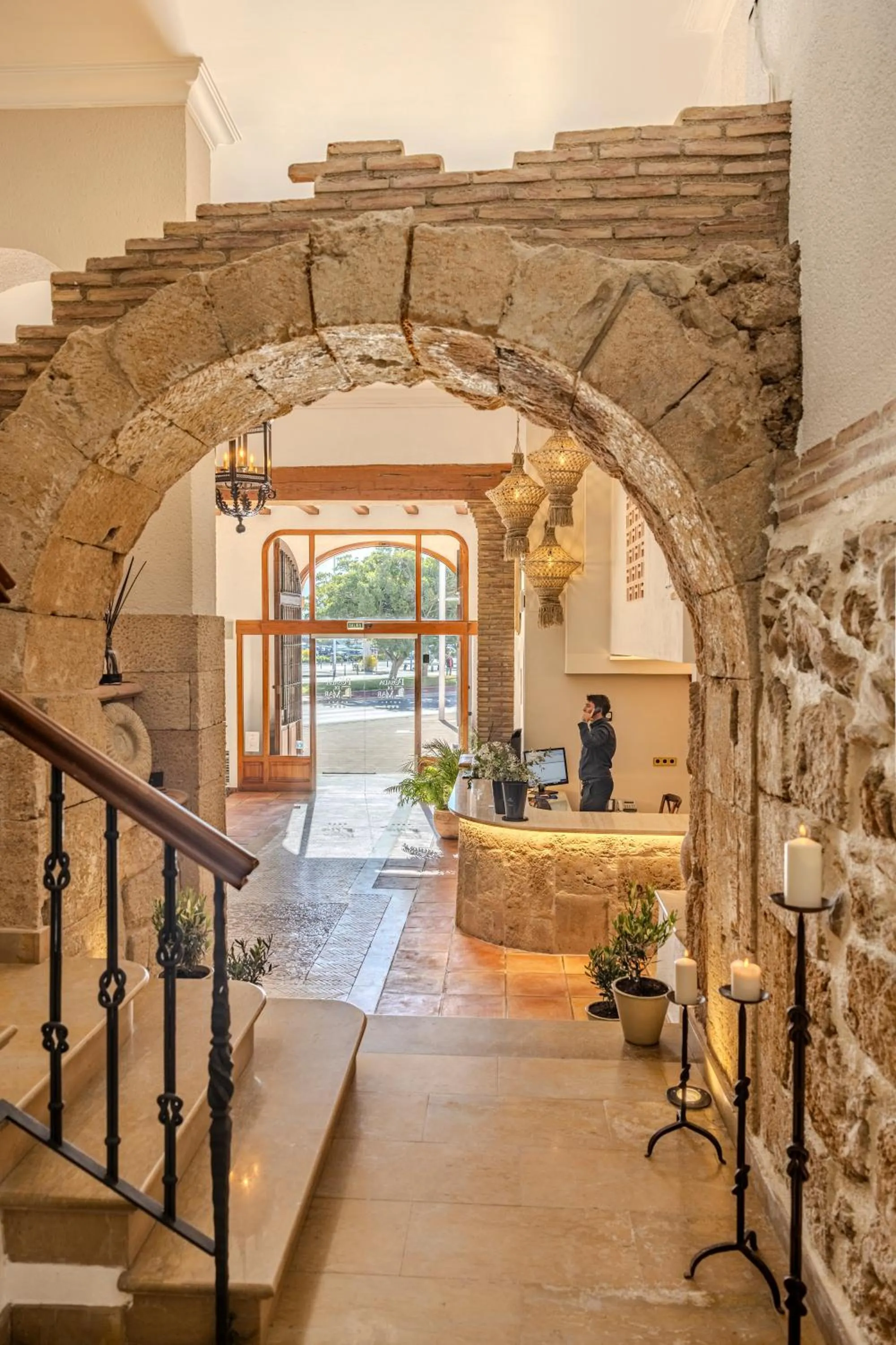 Lobby or reception in La Posada del Mar