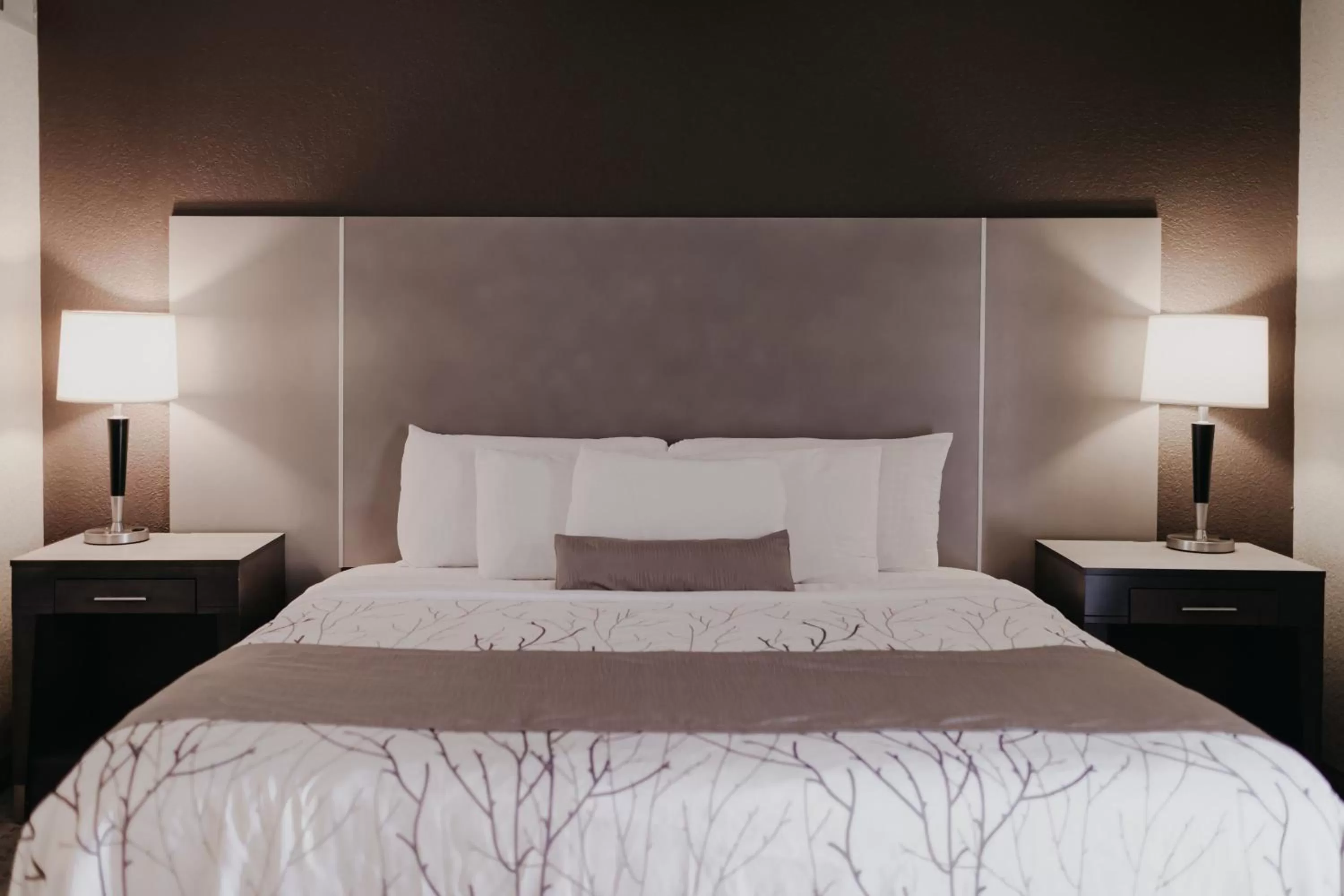 Bedroom, Bed in Eastland Suites Hotel & Conference Ctr, Trademark by Wyndham