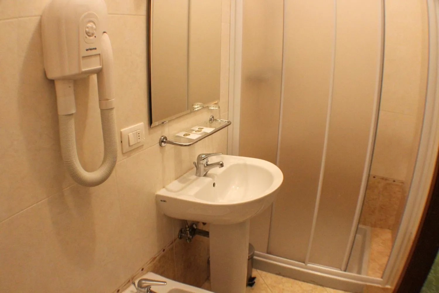 Bathroom in Hotel Centrale