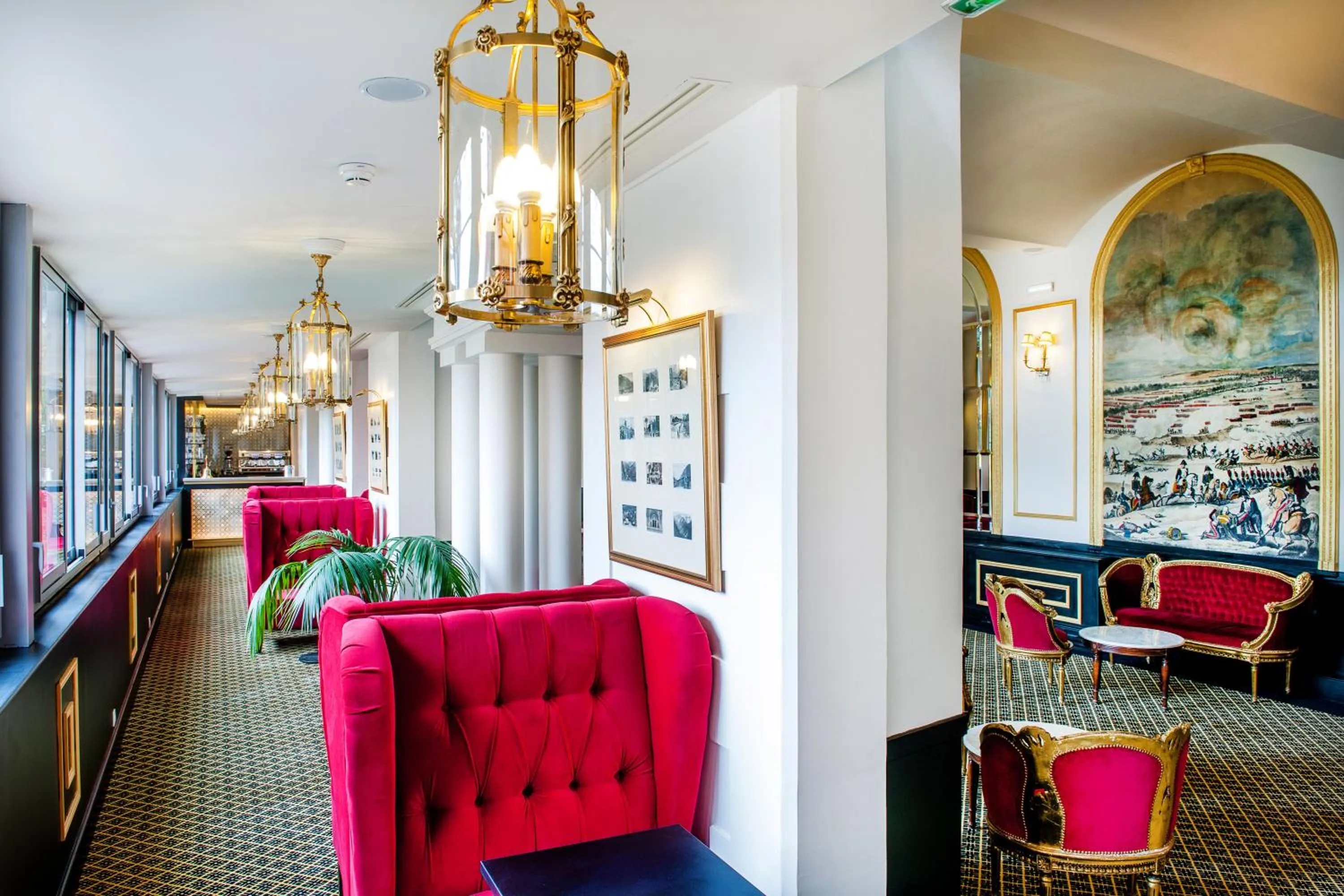 Lounge or bar in Grand Hotel Gallia & Londres