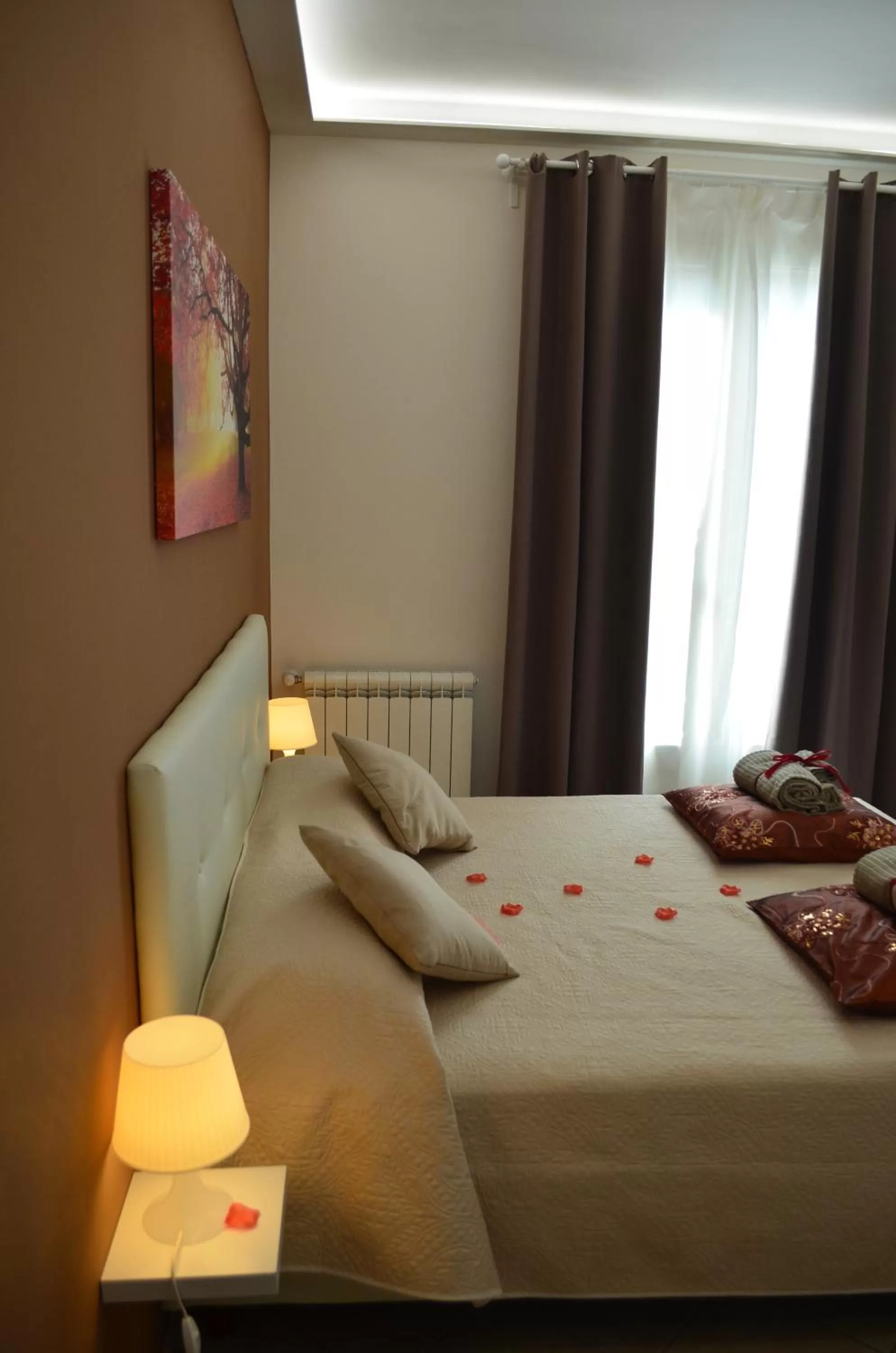 Bed in Villa longardi