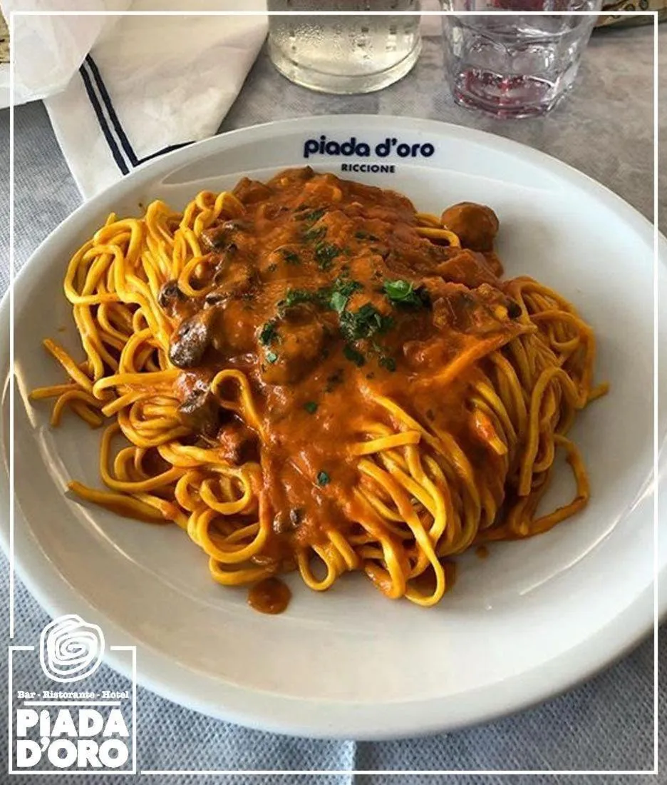 Food close-up in Hotel Piada D'Oro