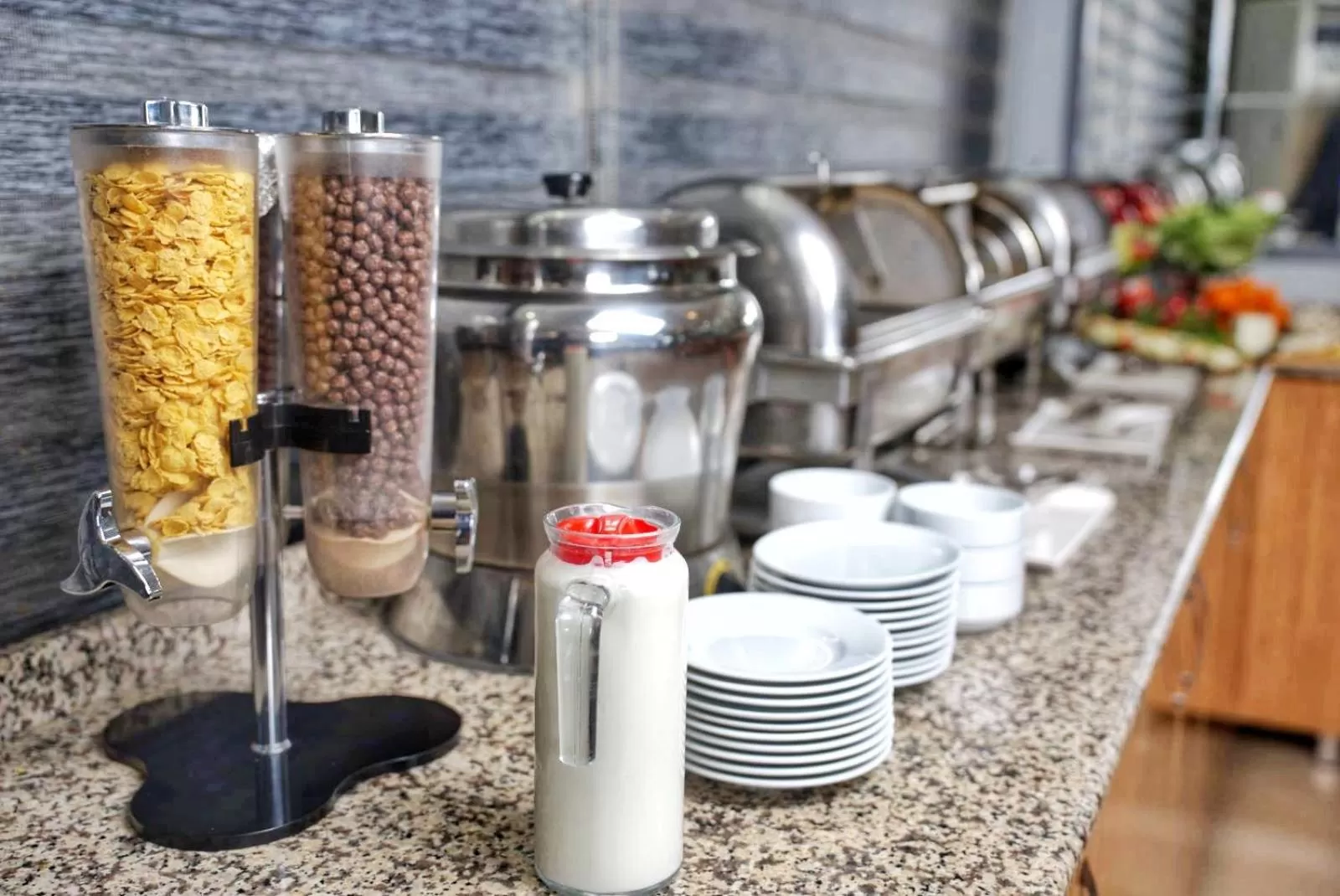 Buffet breakfast in Istanbul Panorama Hotel