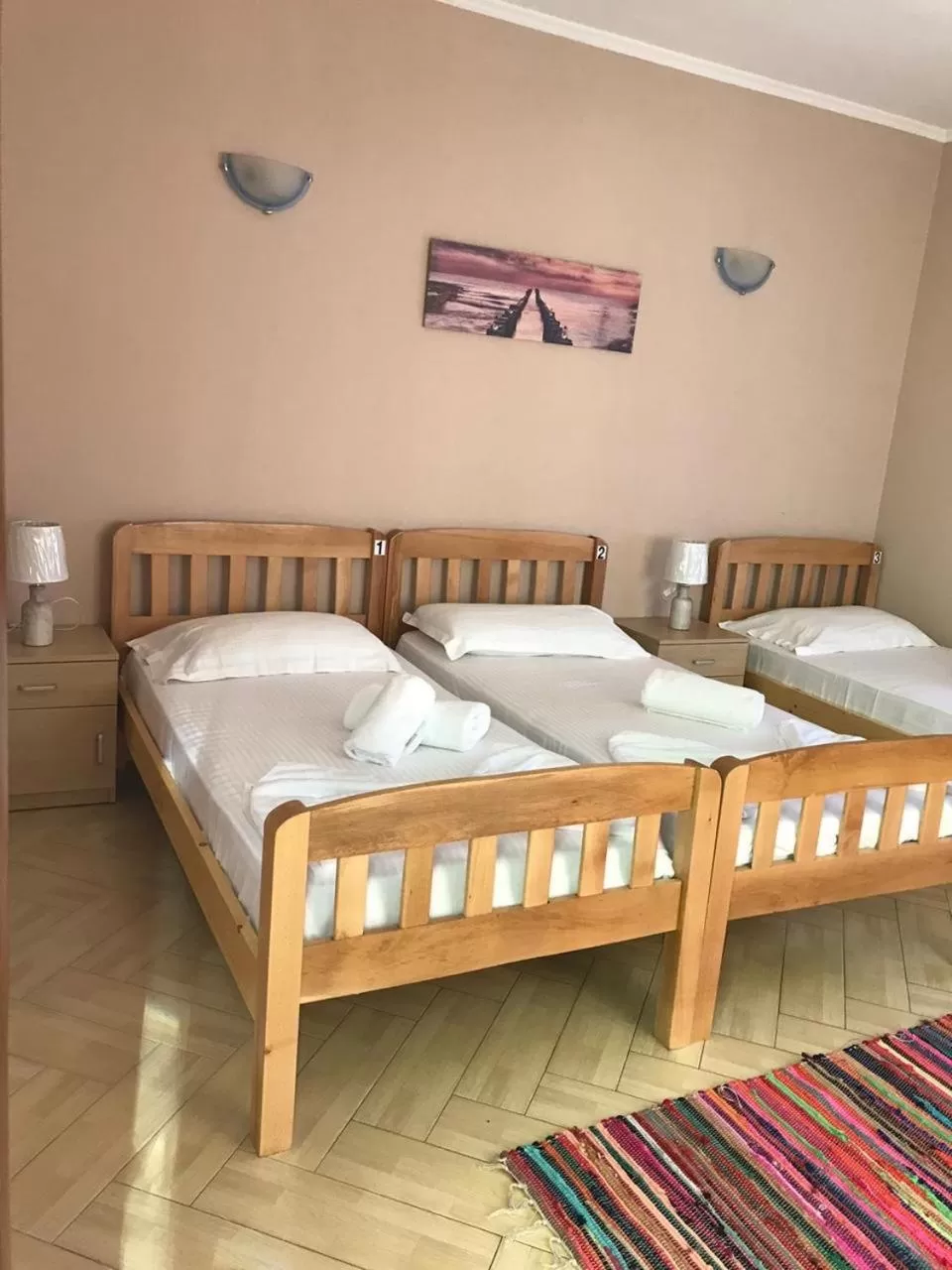 Bed in Hotel Durres Vila 53