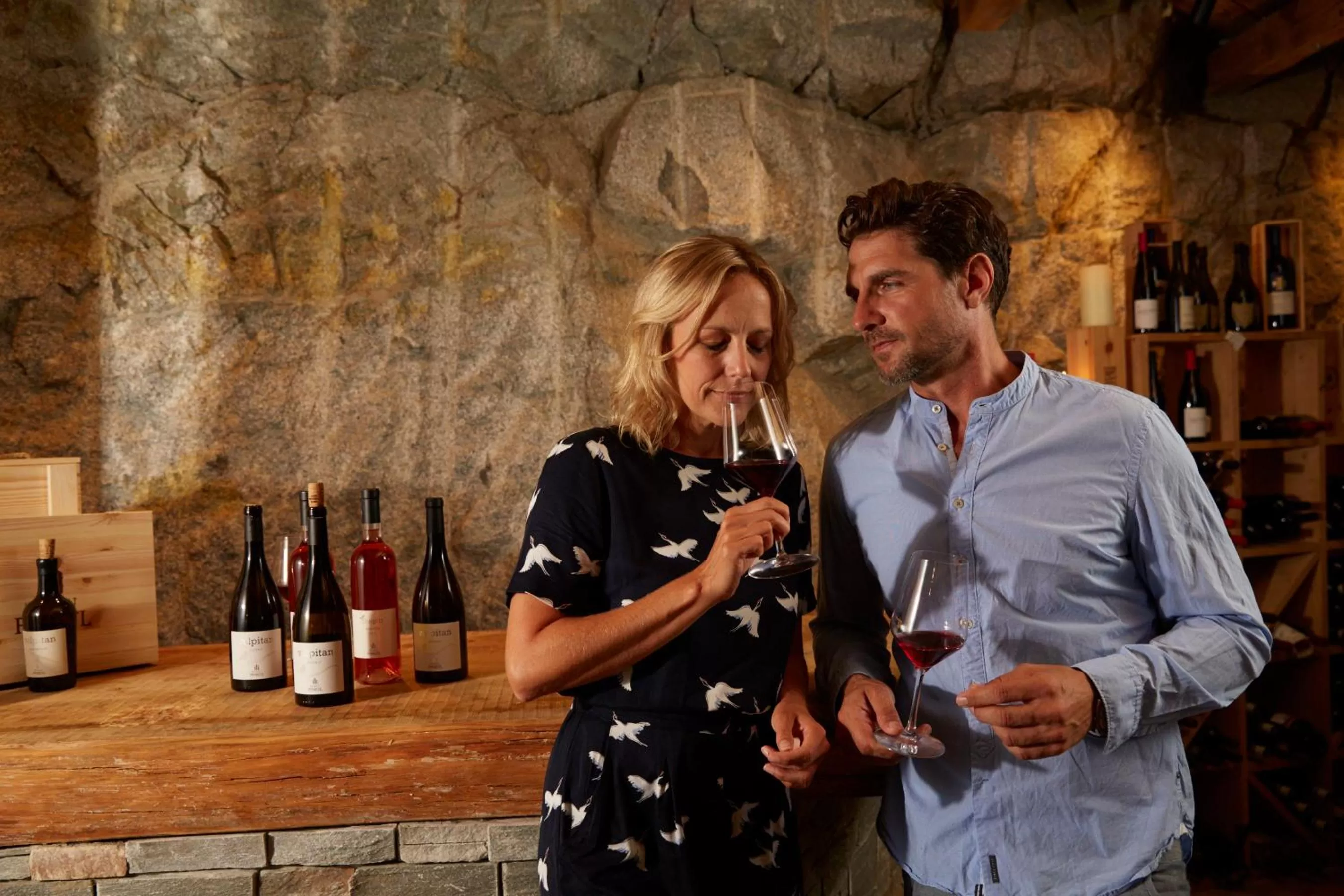 Lounge or bar in Hotel Rosengarten (Schenna Resort)