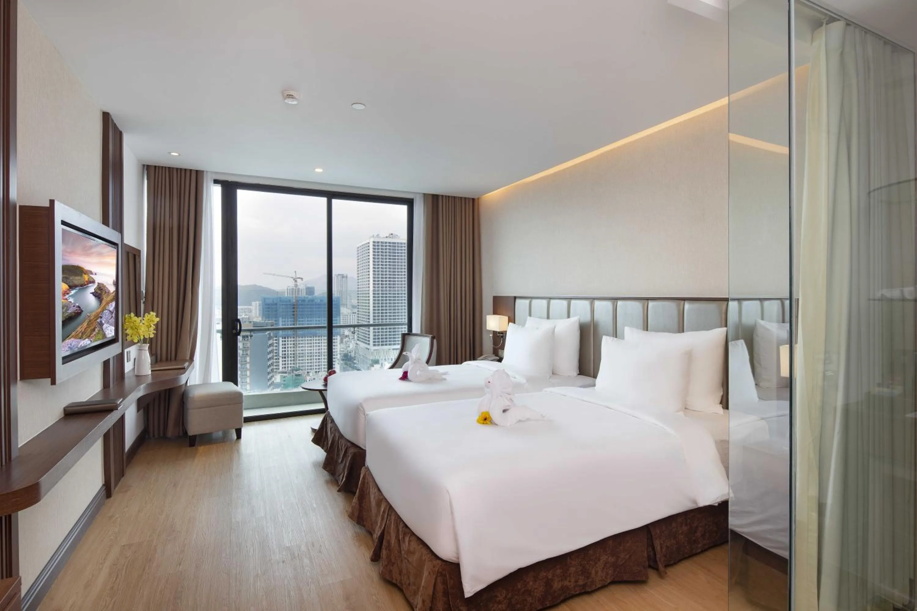 Bed in Regalia Gold Hotel