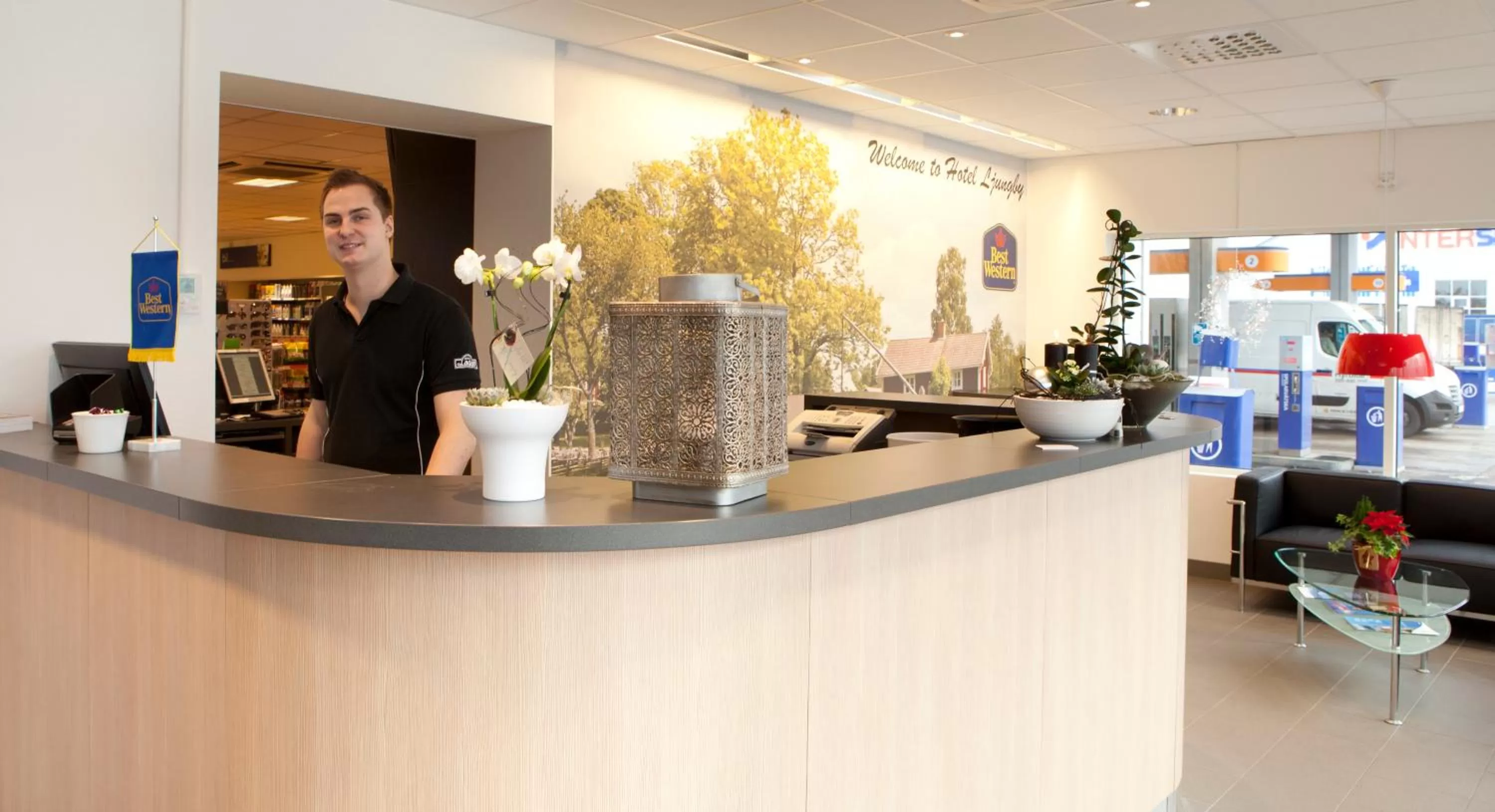 Lobby or reception in Best Western Hotell Ljungby