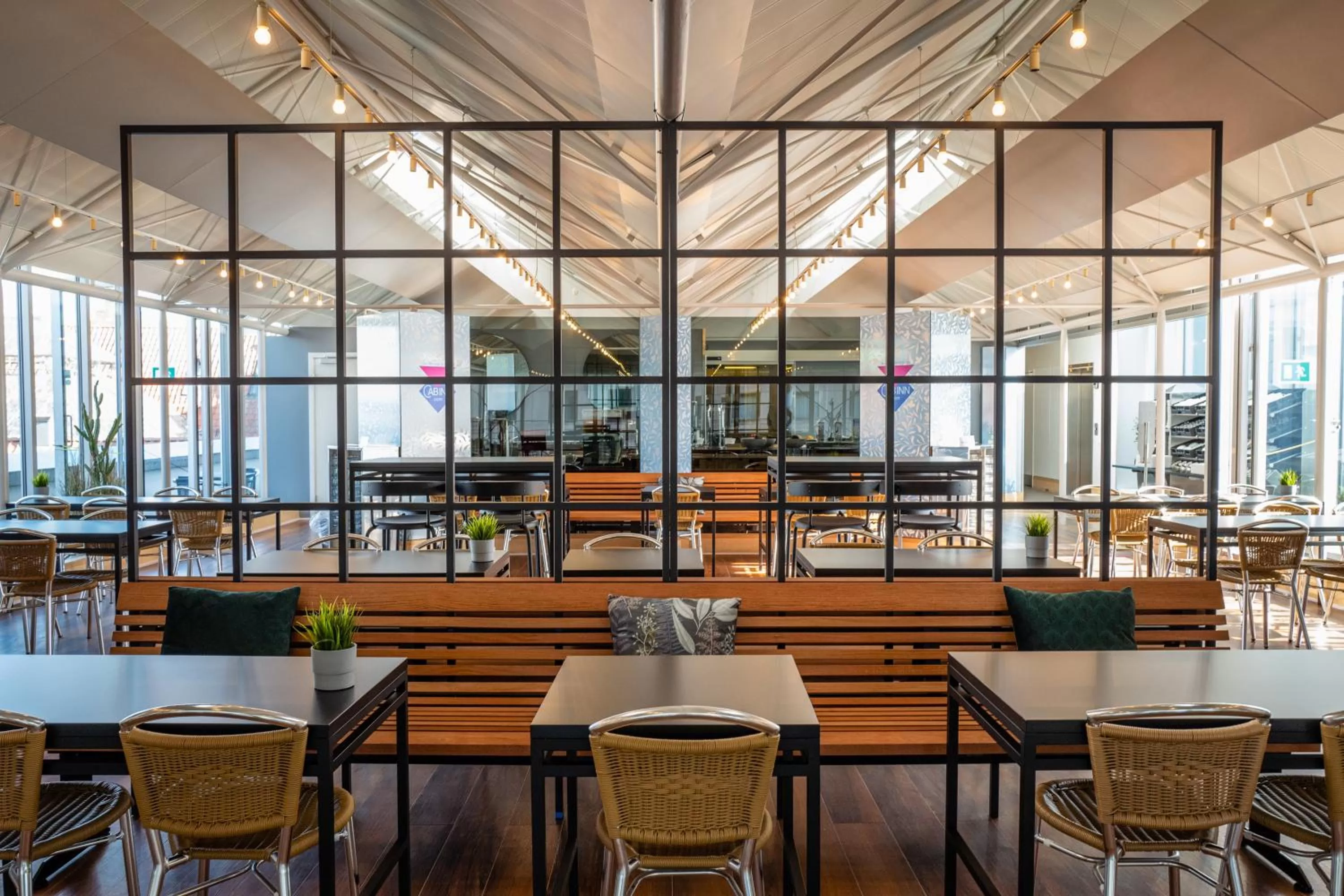 Restaurant/places to eat in Cabinn Aarhus