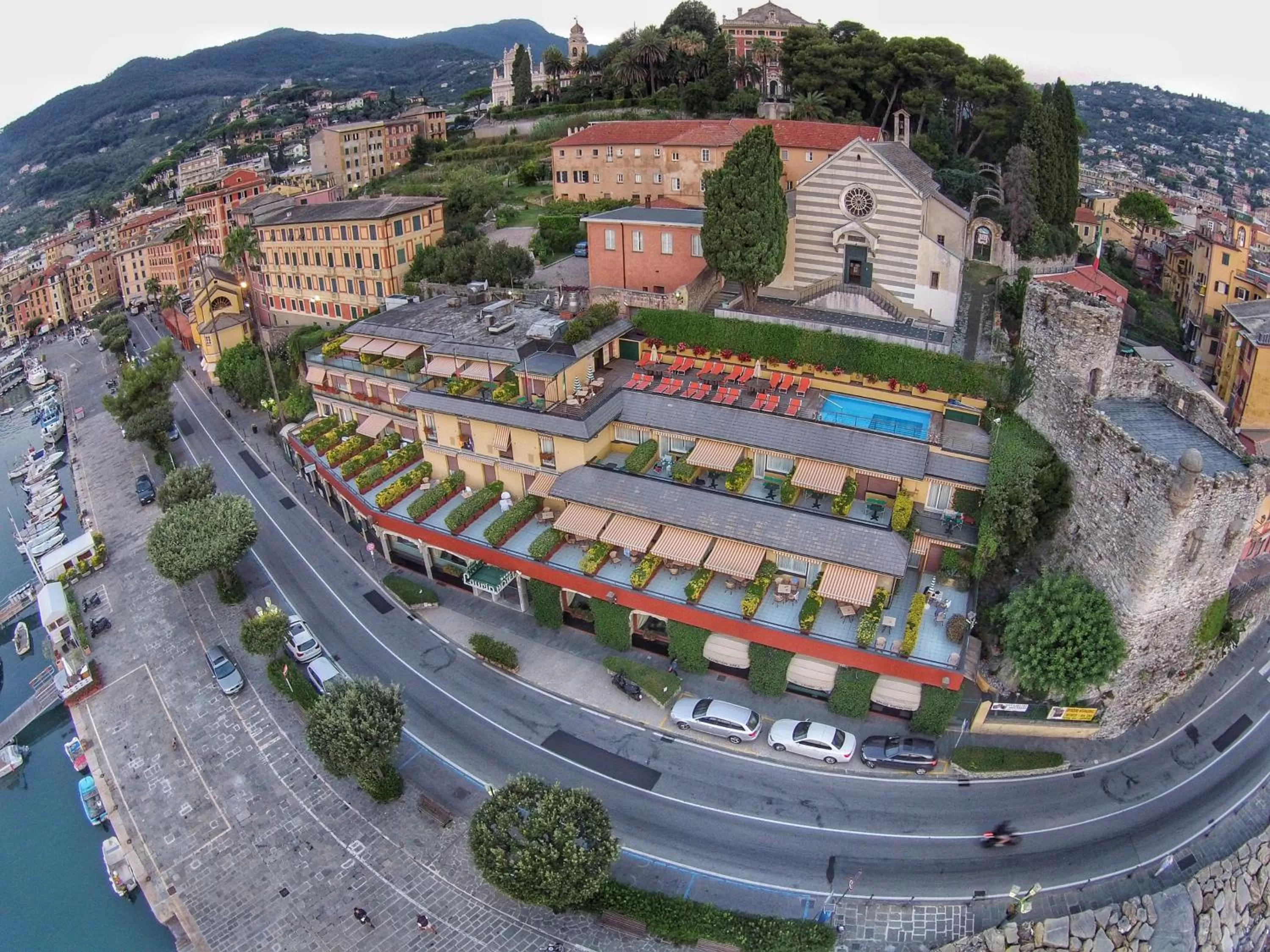 Bird's eye view in Hotel Laurin