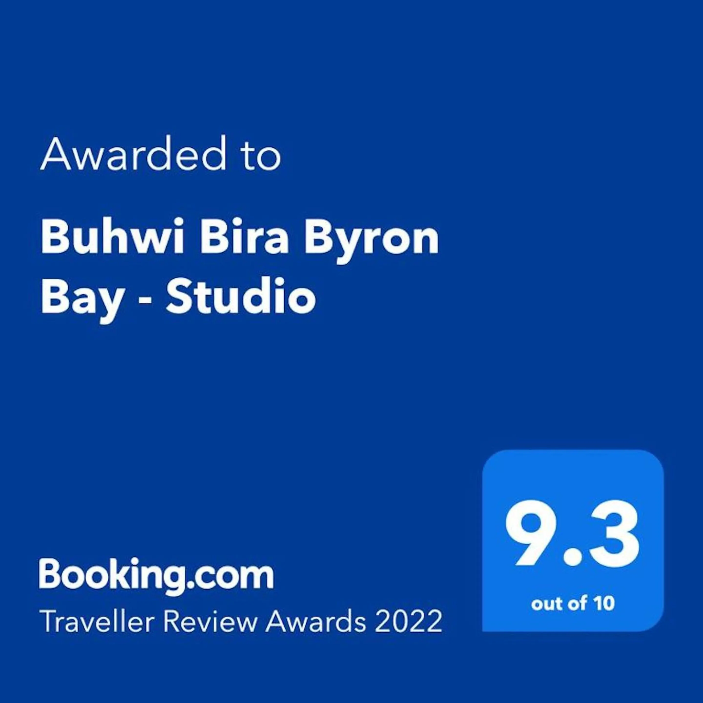 Certificate/Award in Buhwi Bira Byron Bay - Studio