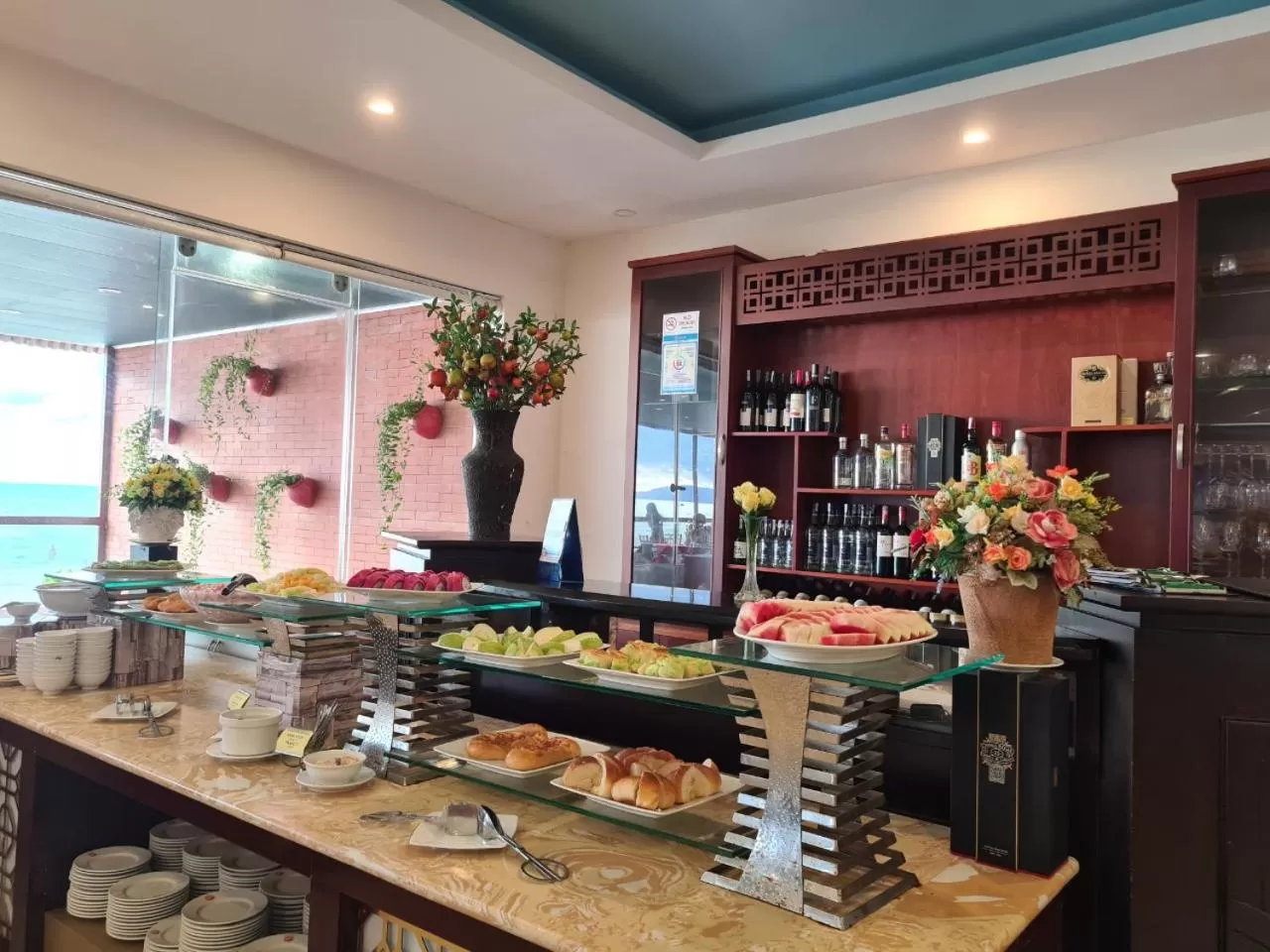 Breakfast in Hai Duong Intourco Resort, Vung Tau