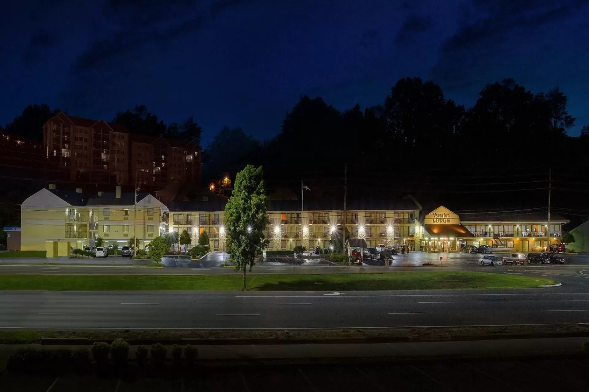 Property building in Vacation Lodge