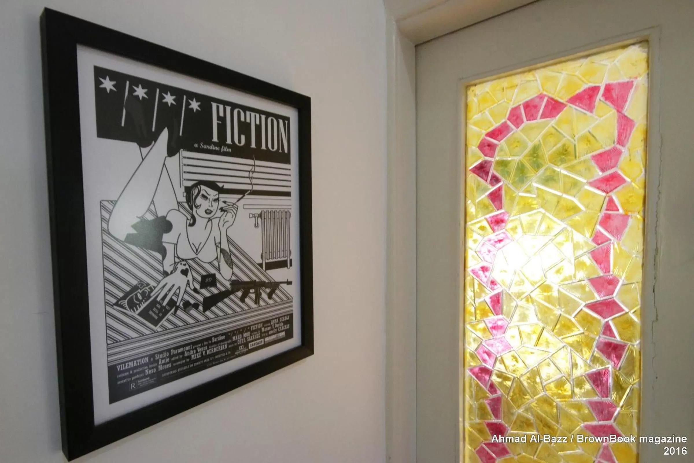 Decorative detail in Auberg-Inn Guesthouse