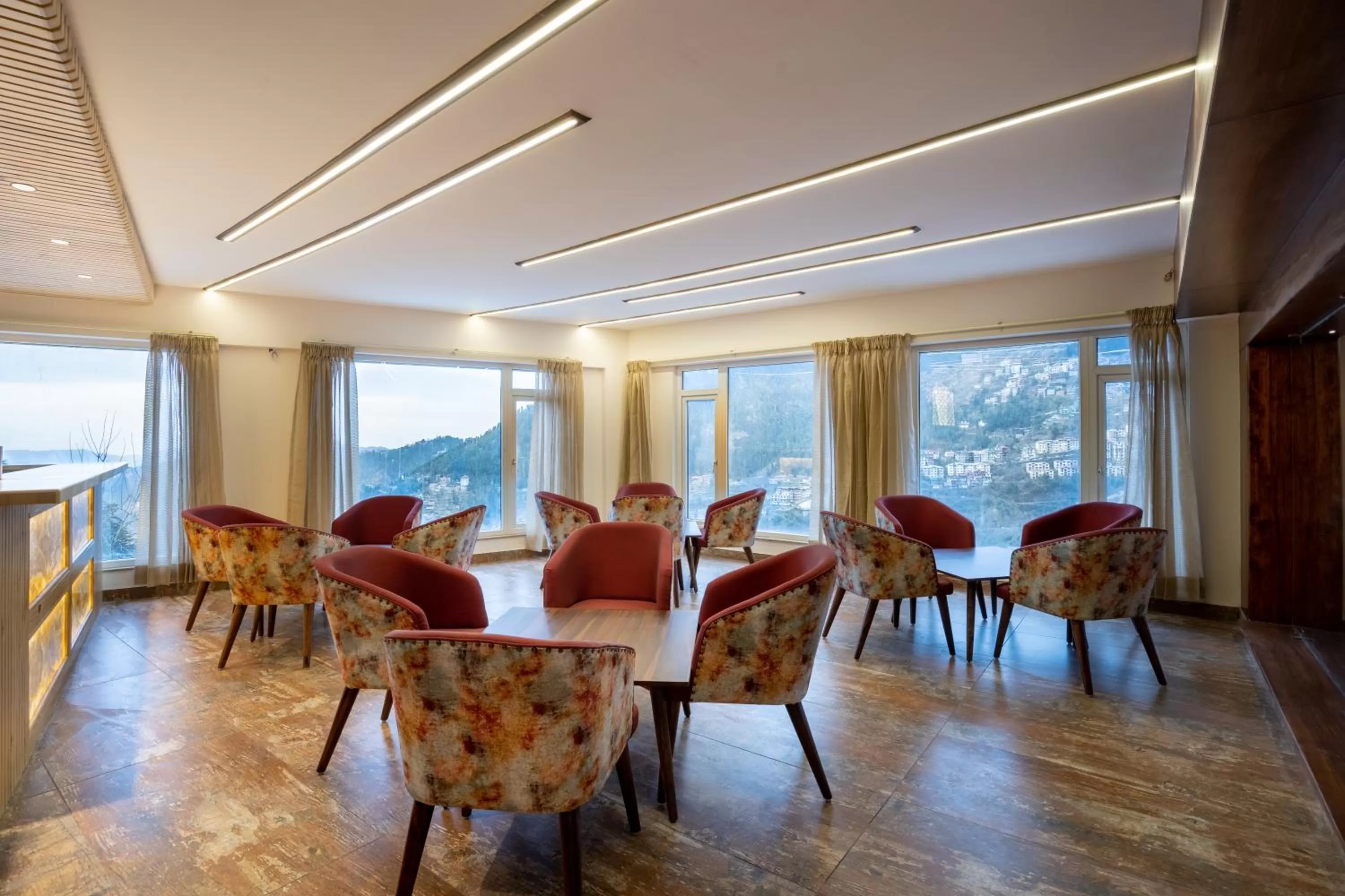 Lounge or bar in The Orchid Shimla
