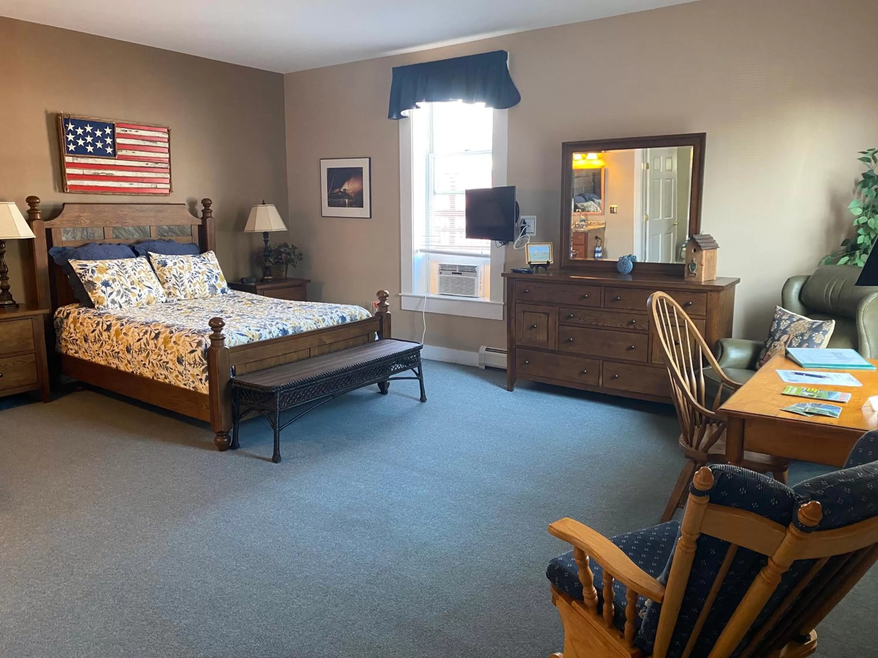 Bed in Bristol Suites