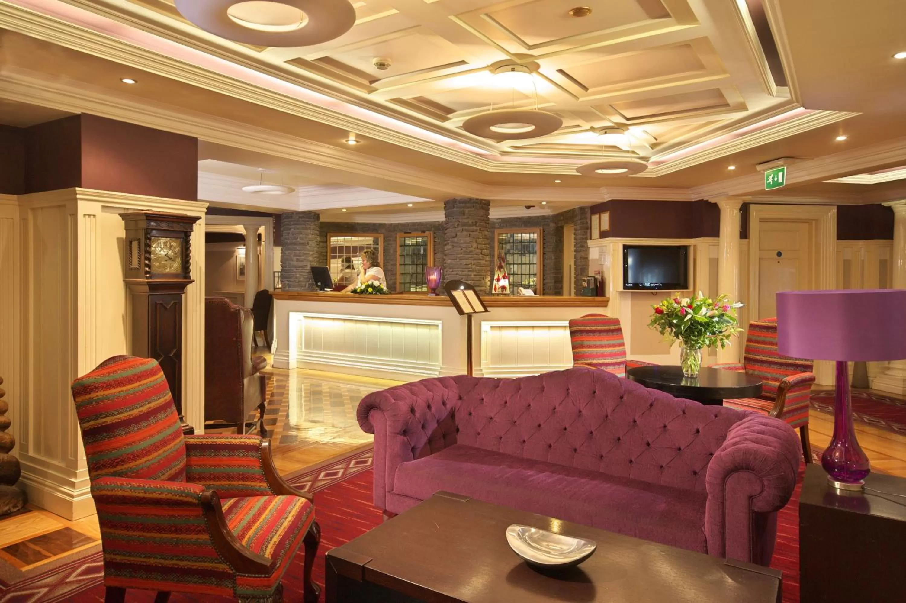 Lobby or reception in Castle Hotel Macroom