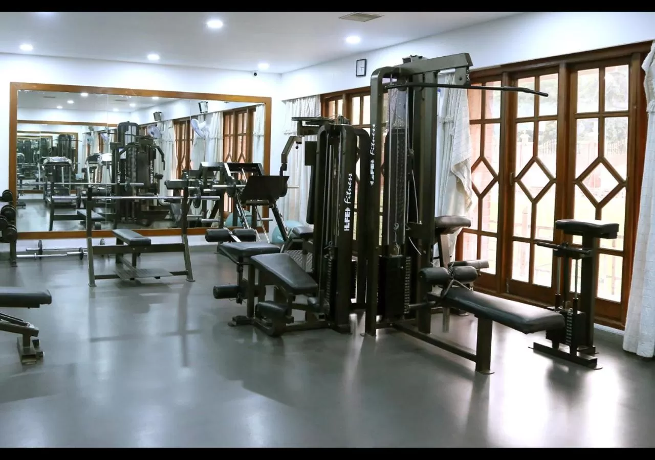 Fitness centre/facilities in Hotel AGC