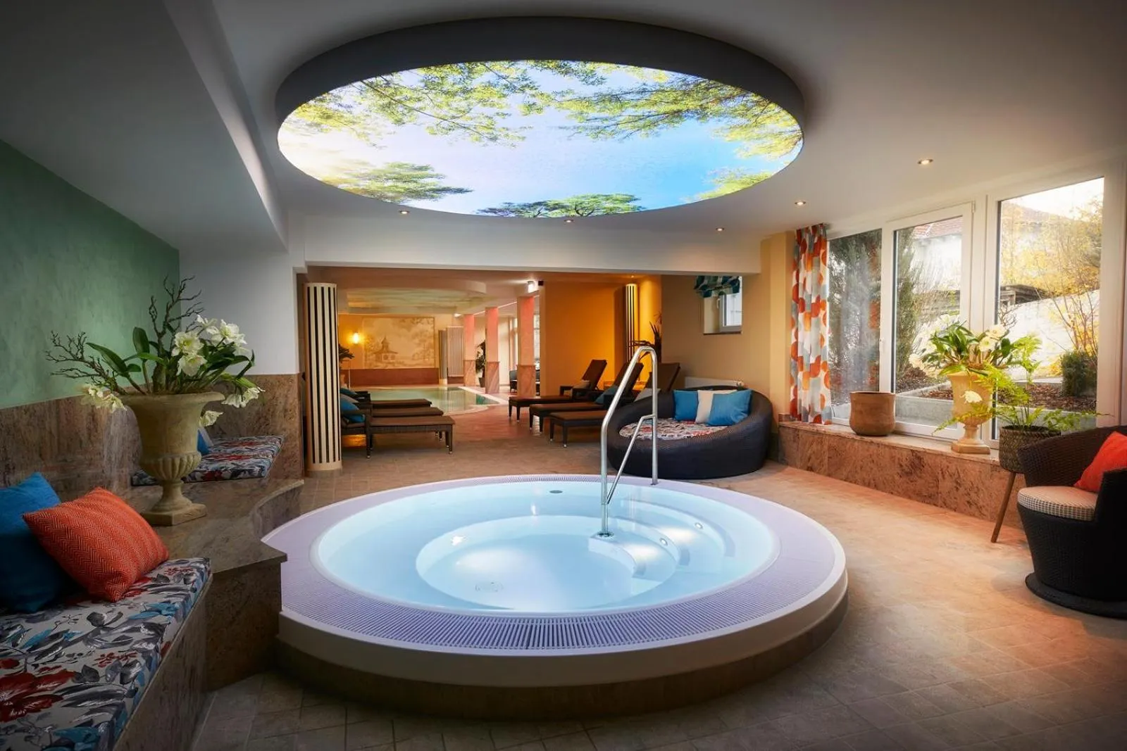 Hot Tub in Göbel`s Hotel Quellenhof