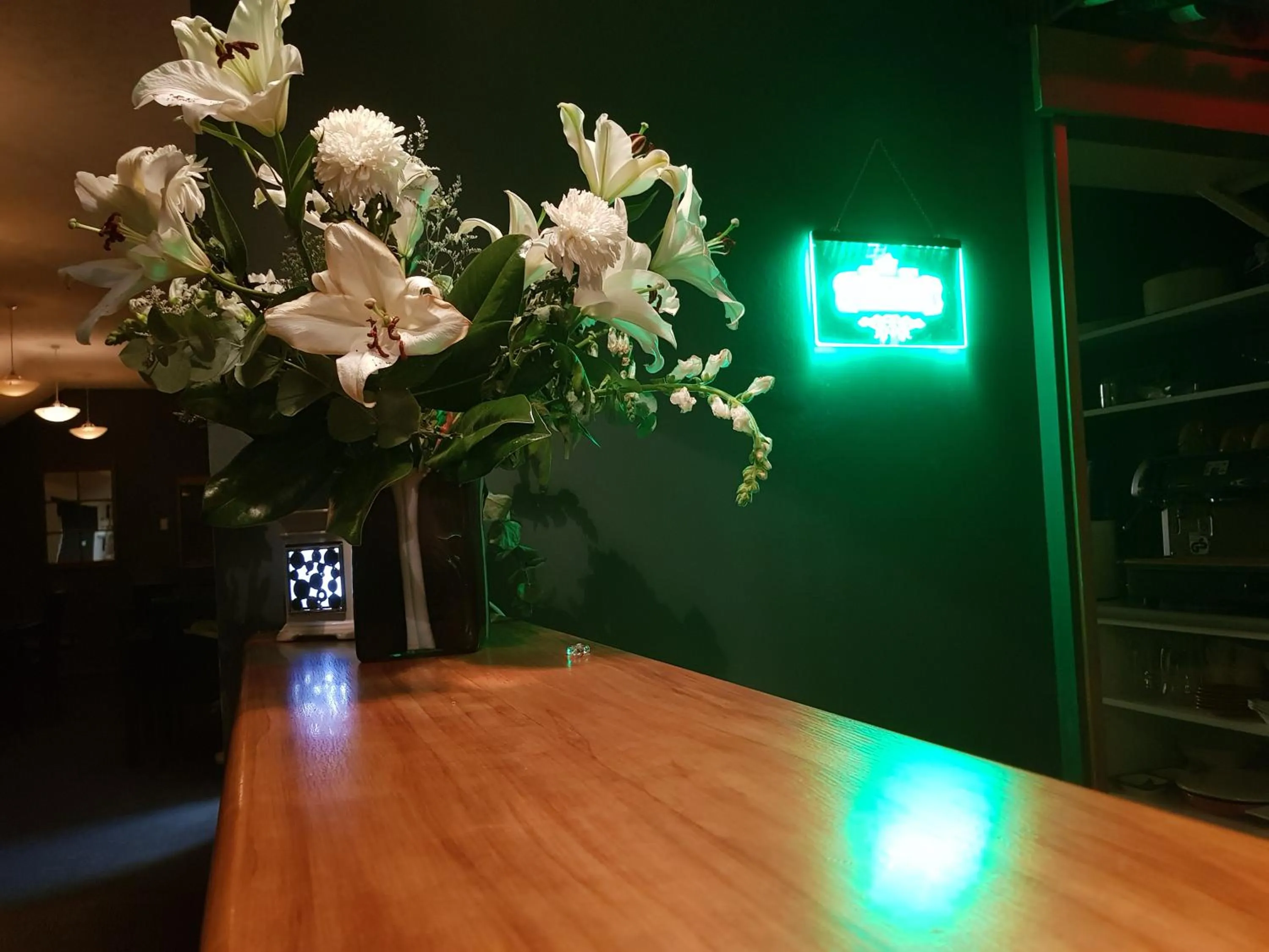 Communal lounge/ TV room in Abisko Lodge