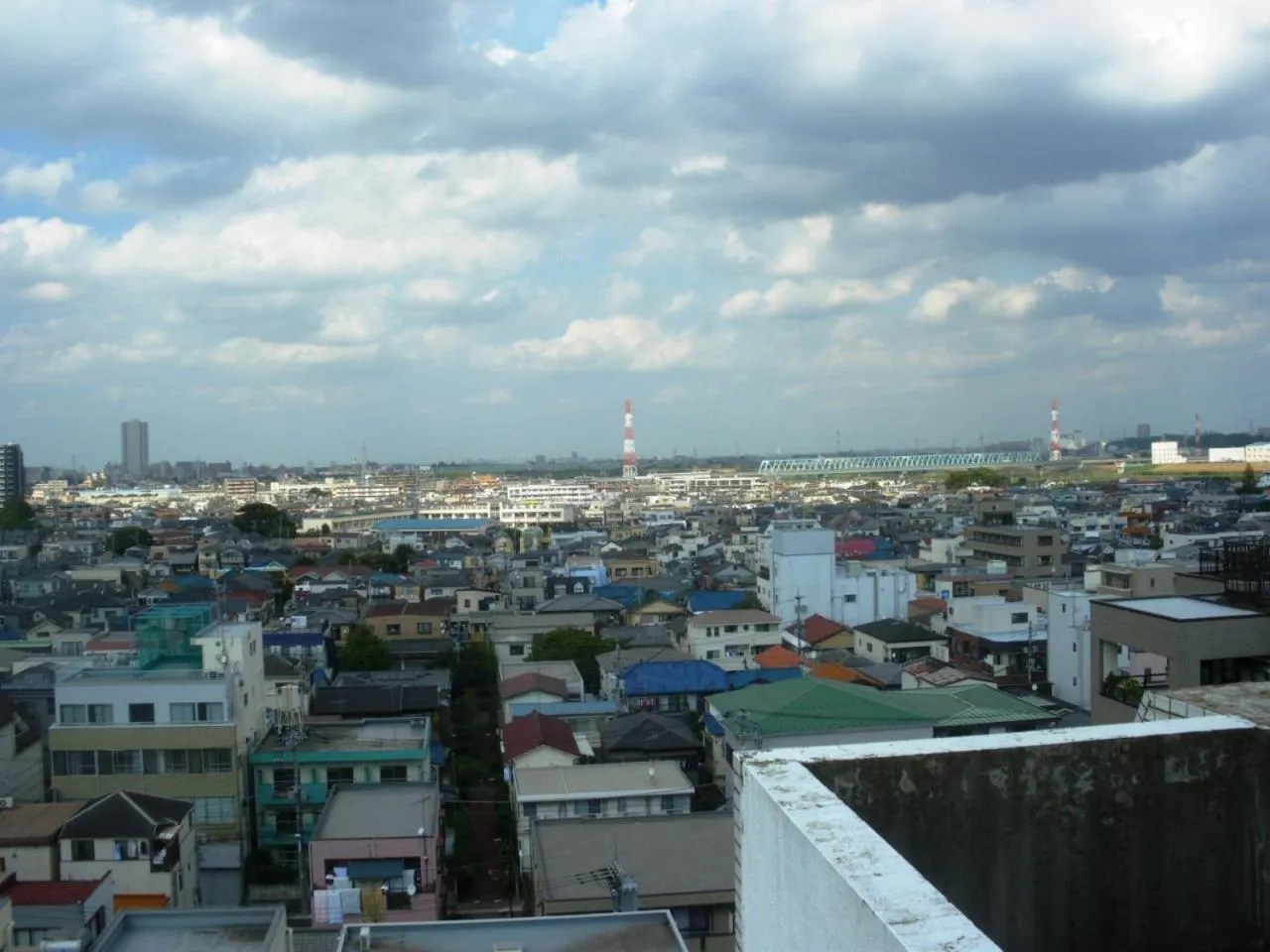 City view in Sky Heart Hotel Koiwa