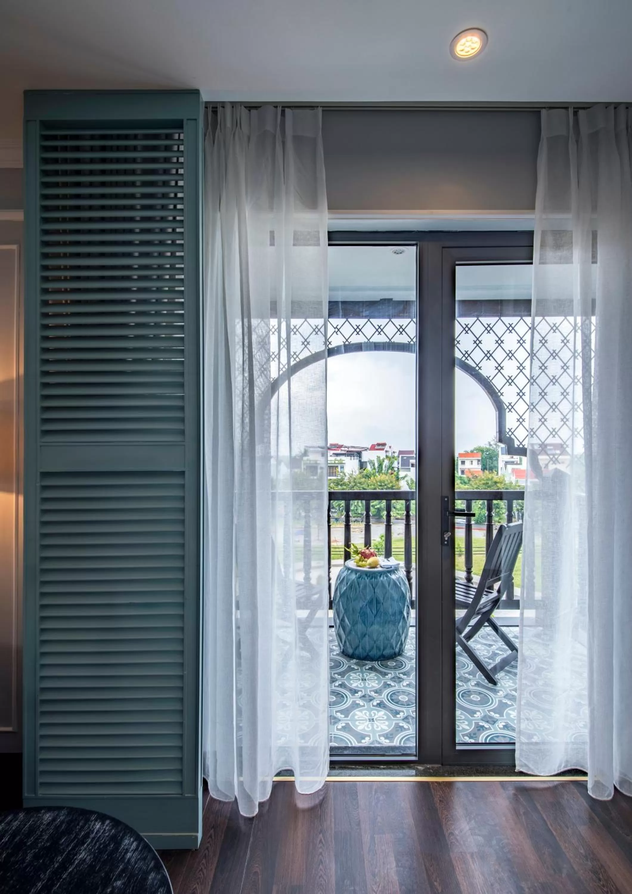Balcony/Terrace in Anio Boutique Hotel Hoian