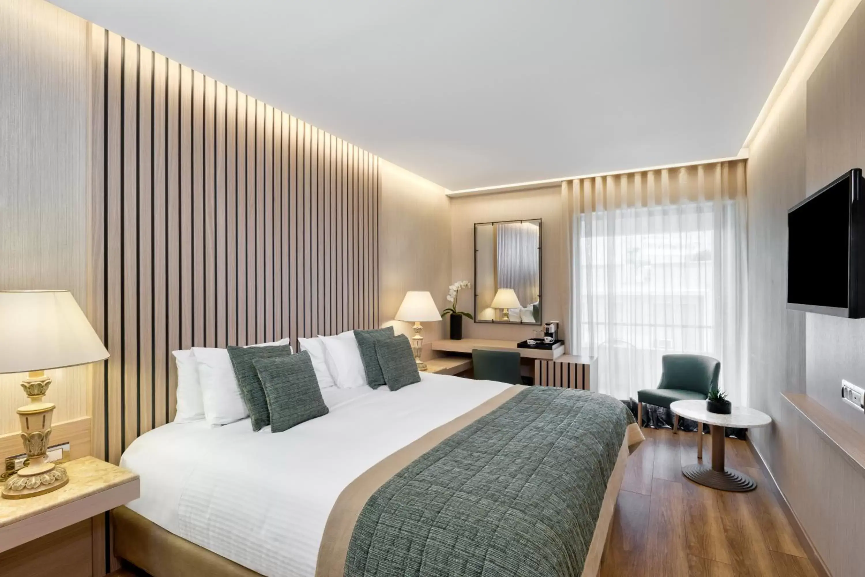 Executive Double Room with Acropolis view in Divani Palace Acropolis Executive Double Room with Acropolis view in Divani Palace Acropolis