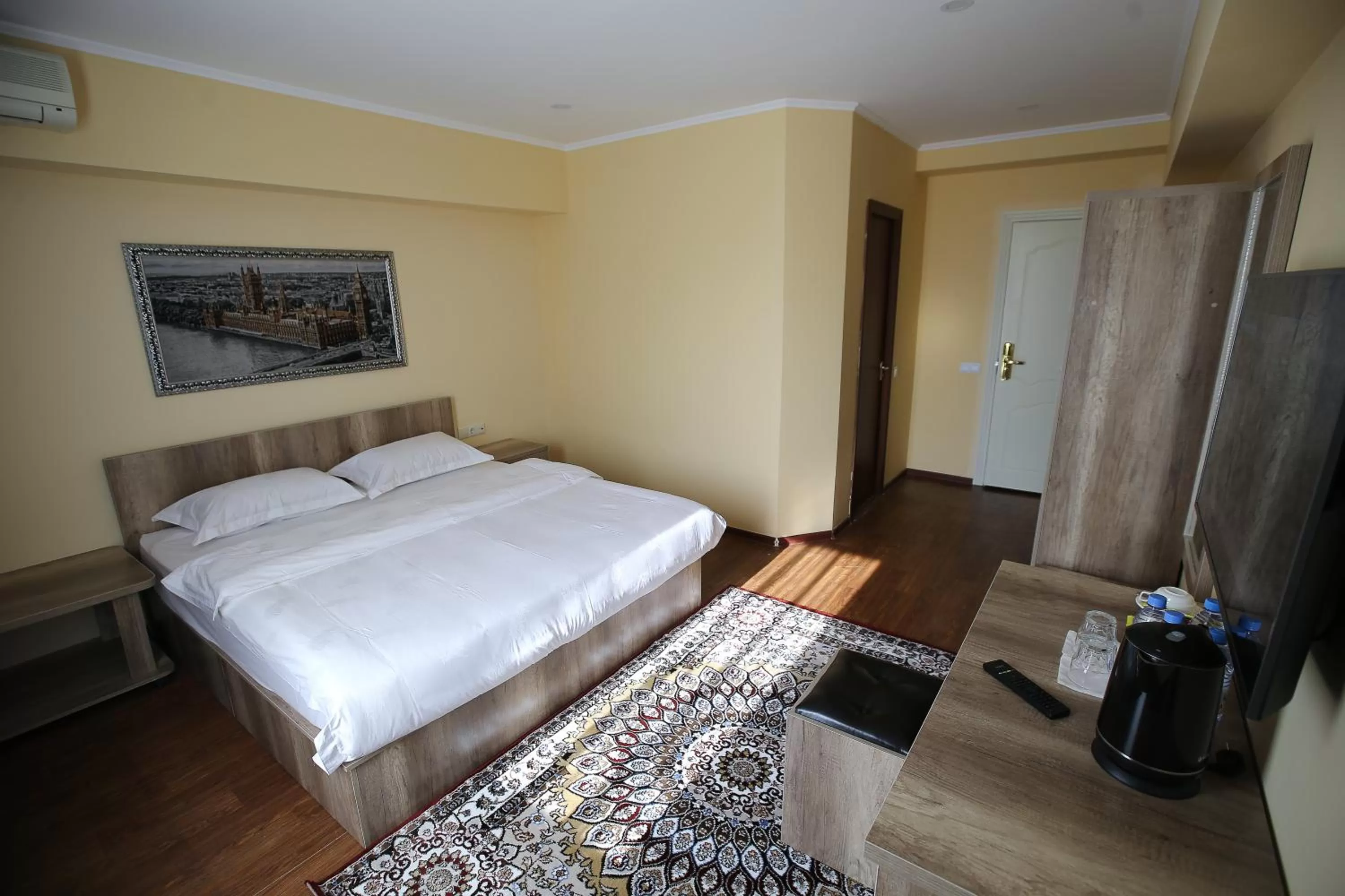 Bed in Altai Business Hotel