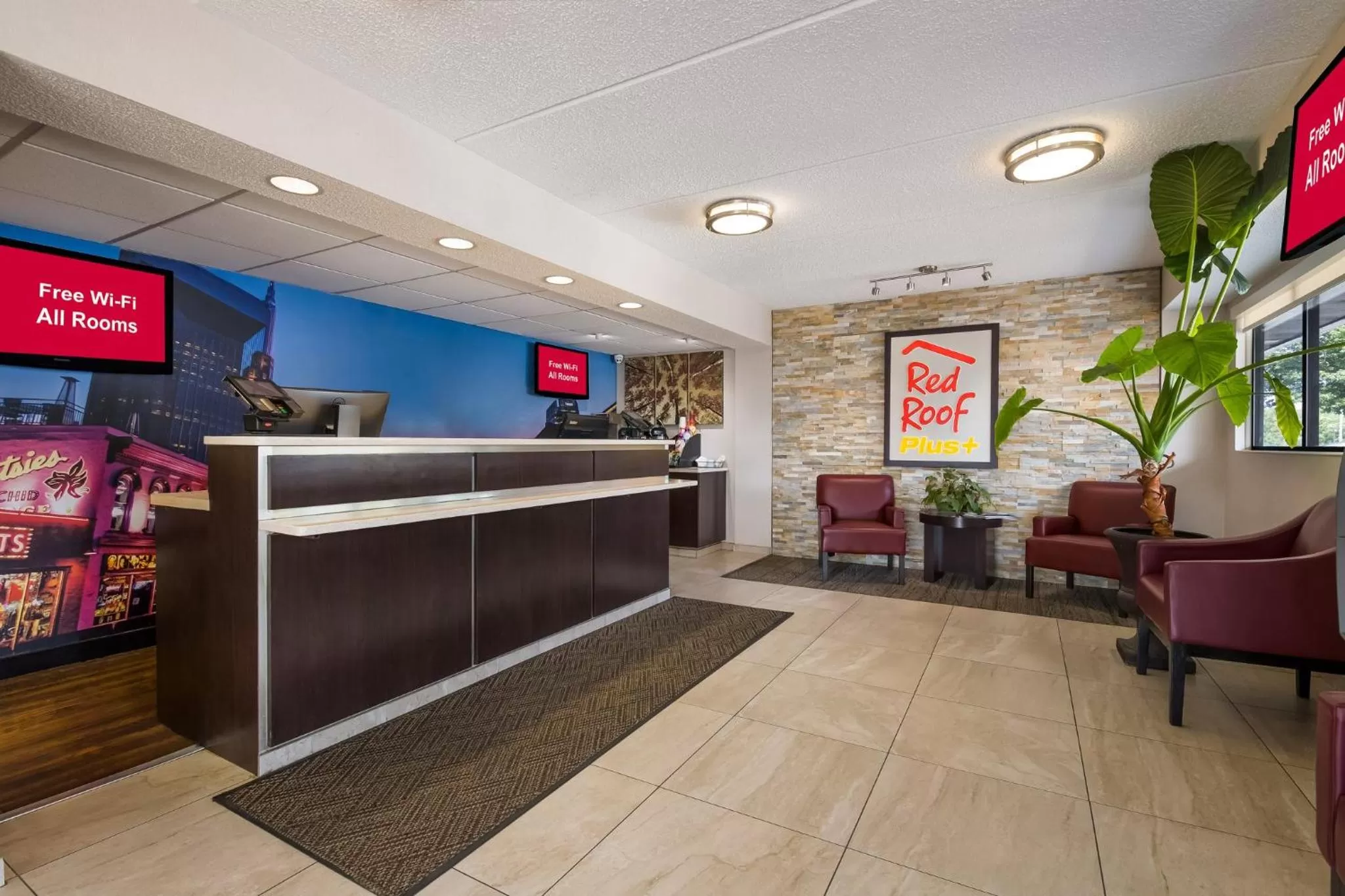 Lobby or reception in Red Roof Inn PLUS+ Nashville Airport
