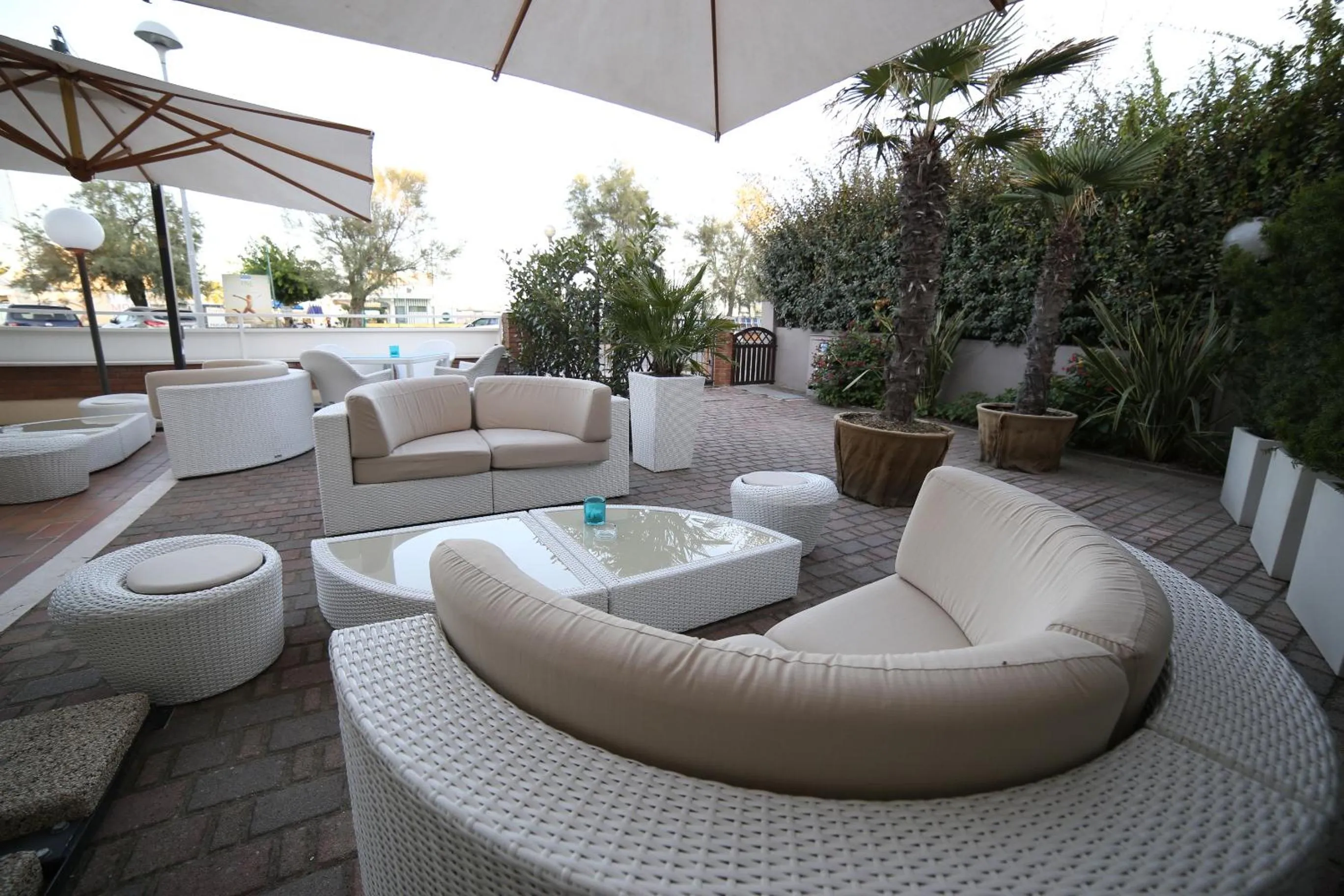 Patio in Fantini Club Hotel