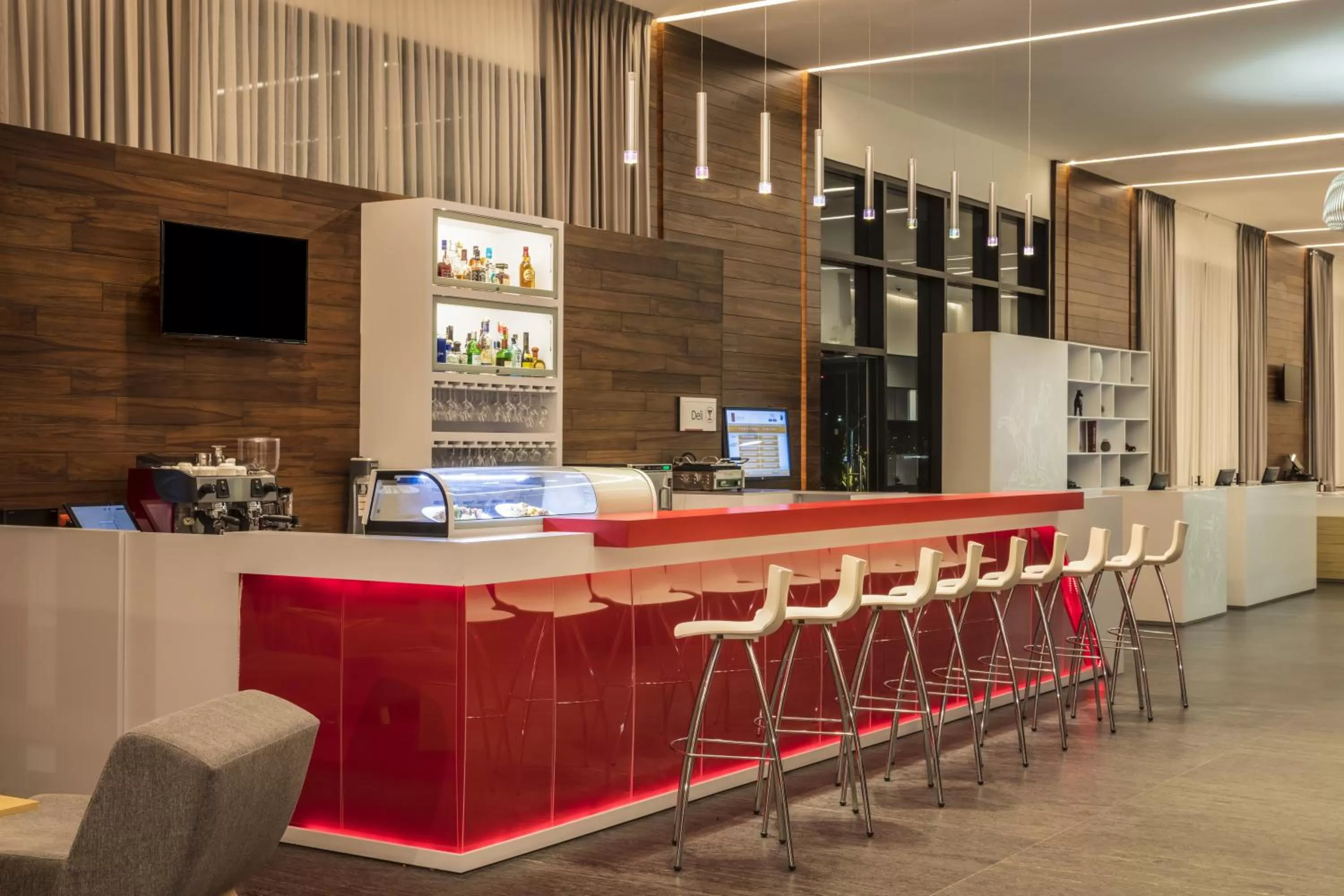 Lobby or reception in Fiesta Inn Chihuahua Fashion Mall