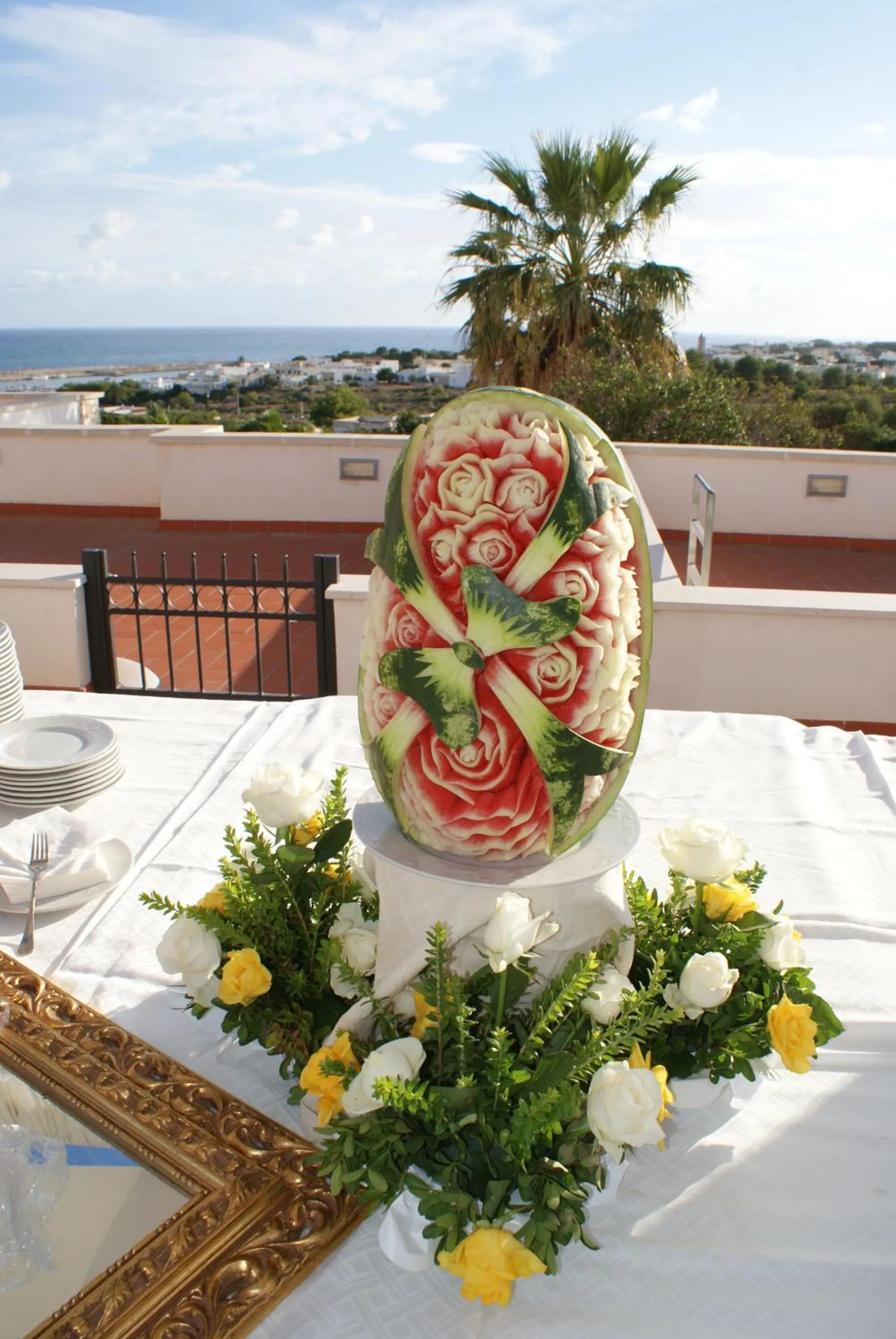 Decorative detail in Messapia Hotel 2