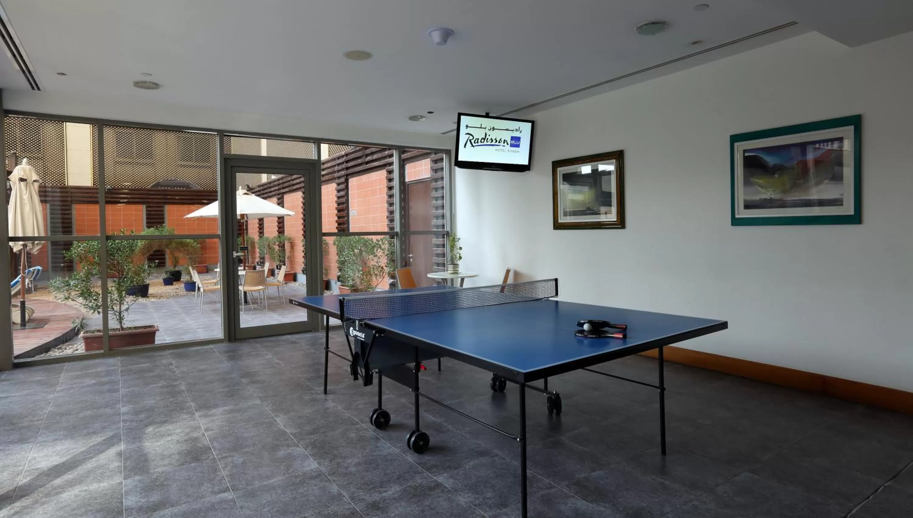 Table Tennis in Radisson Blu Hotel, Riyadh