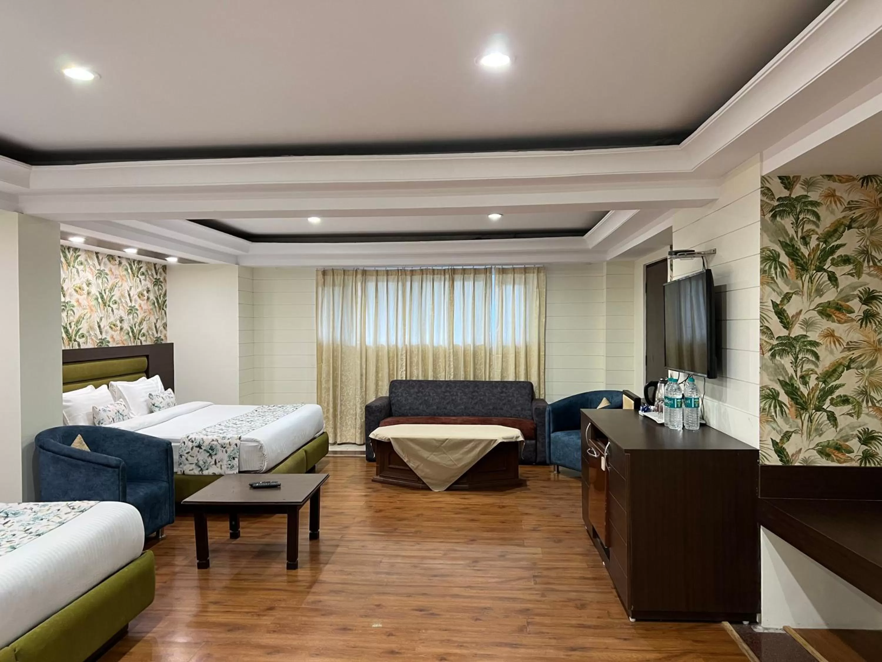 Bed in Hotel Shiva Continental