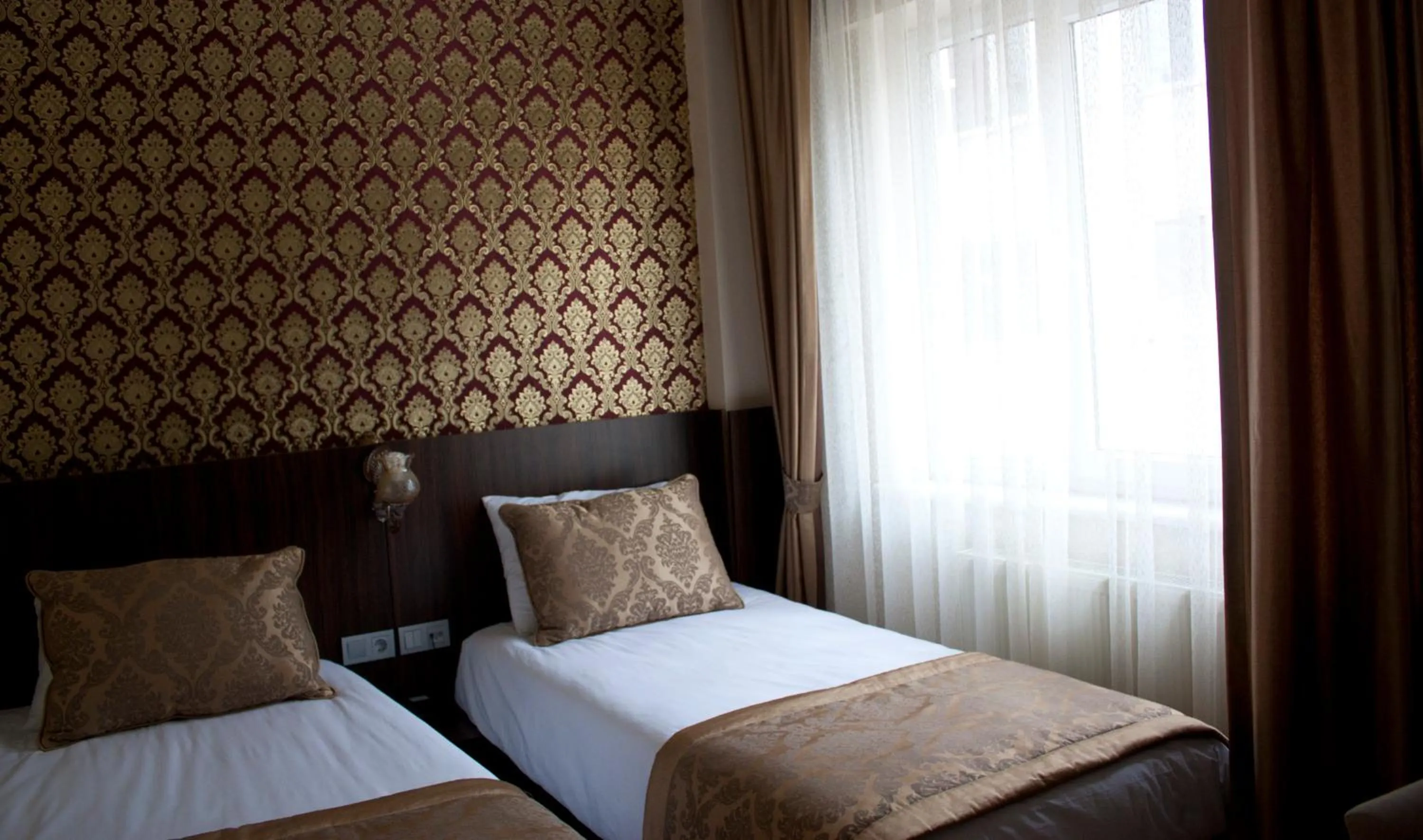 Bed in Istanbul Central Hotel