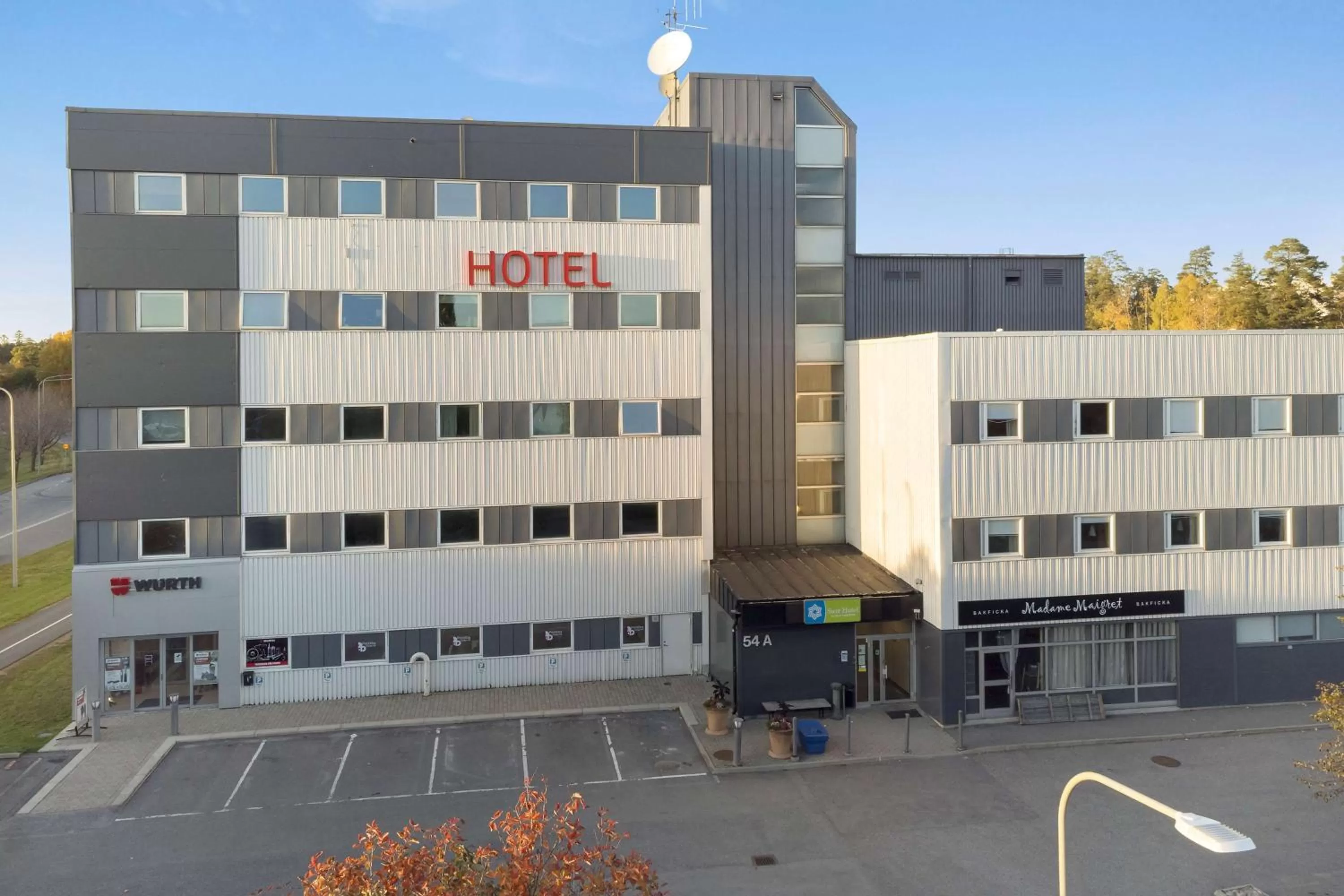 Property building in Sure Hotel by Best Western Spånga