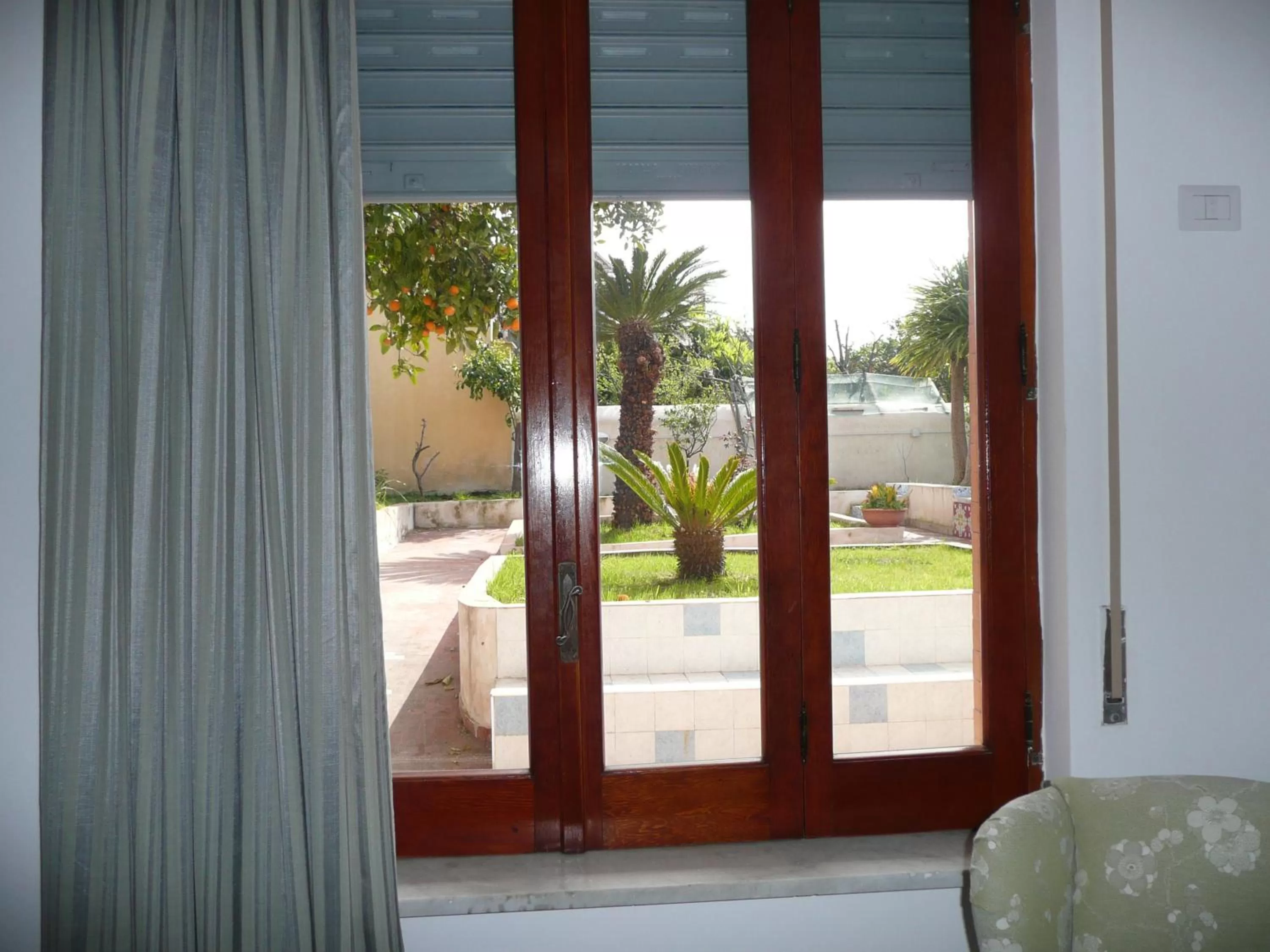Bedroom, Pool View in Garden House