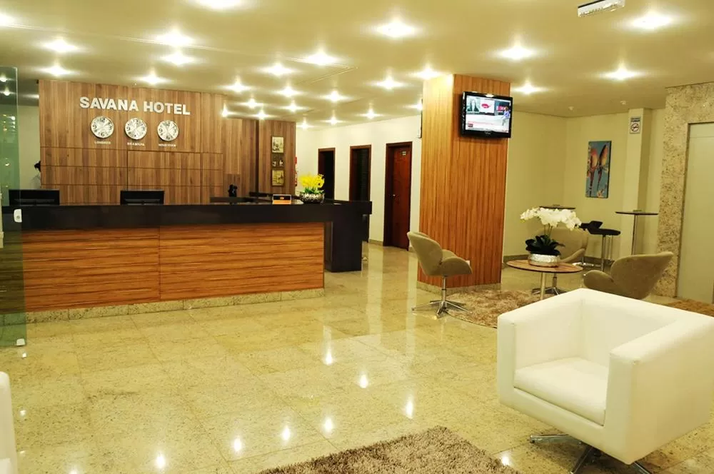 Lobby or reception in Savana Hotel