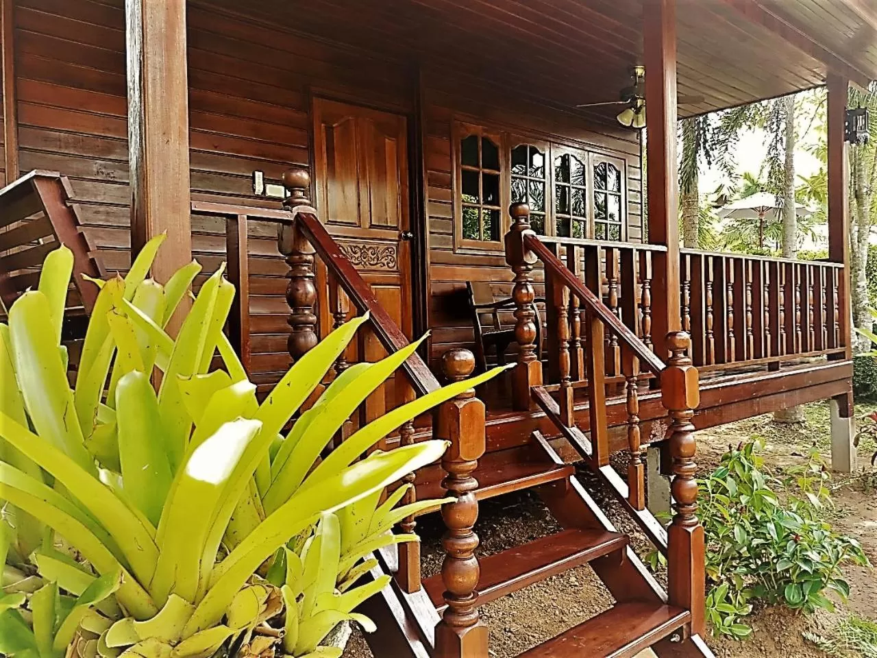 Balcony/Terrace in Cozy Garden Resort