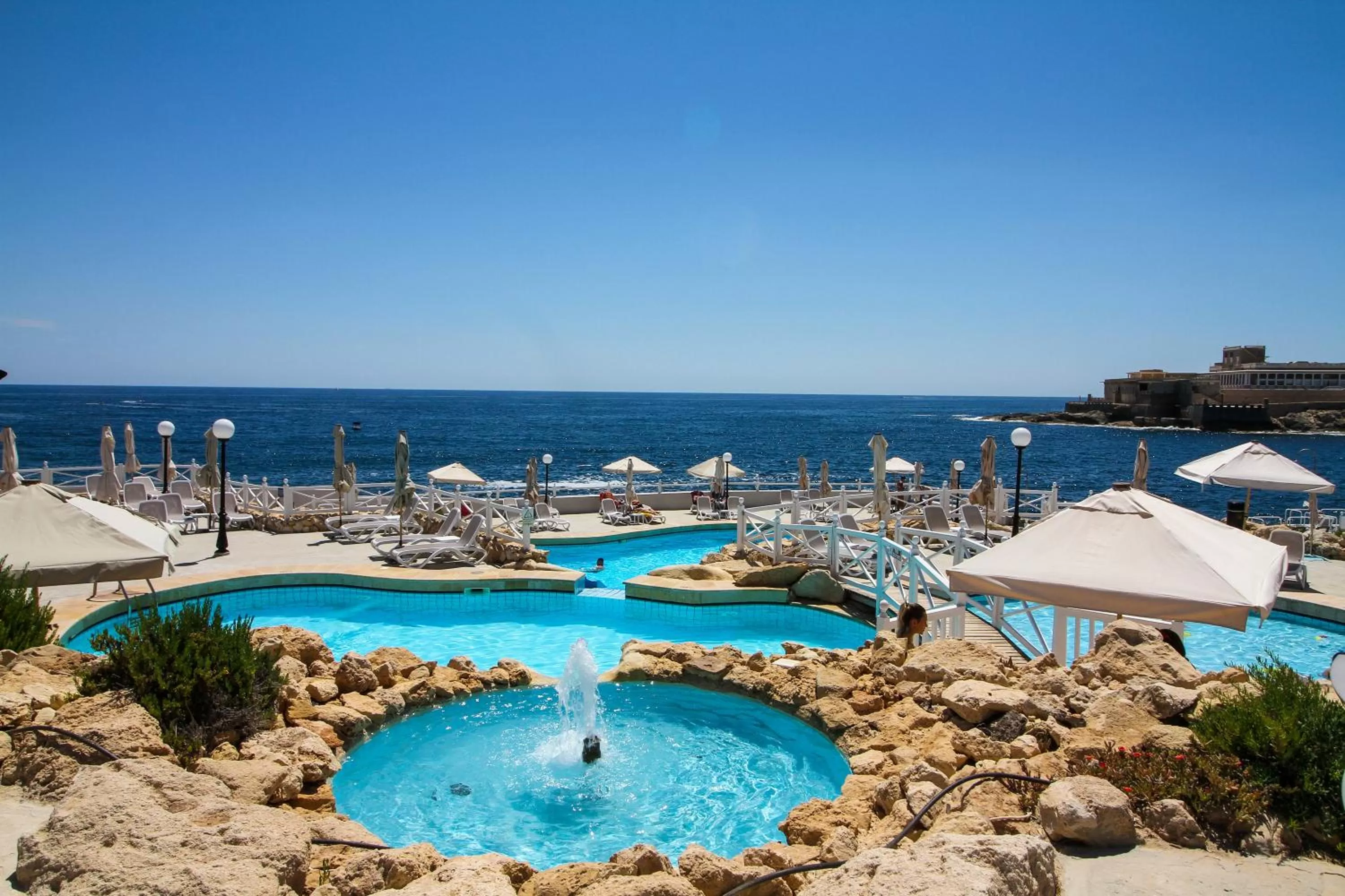 Swimming pool in Radisson Blu Resort, Malta St. Julian's