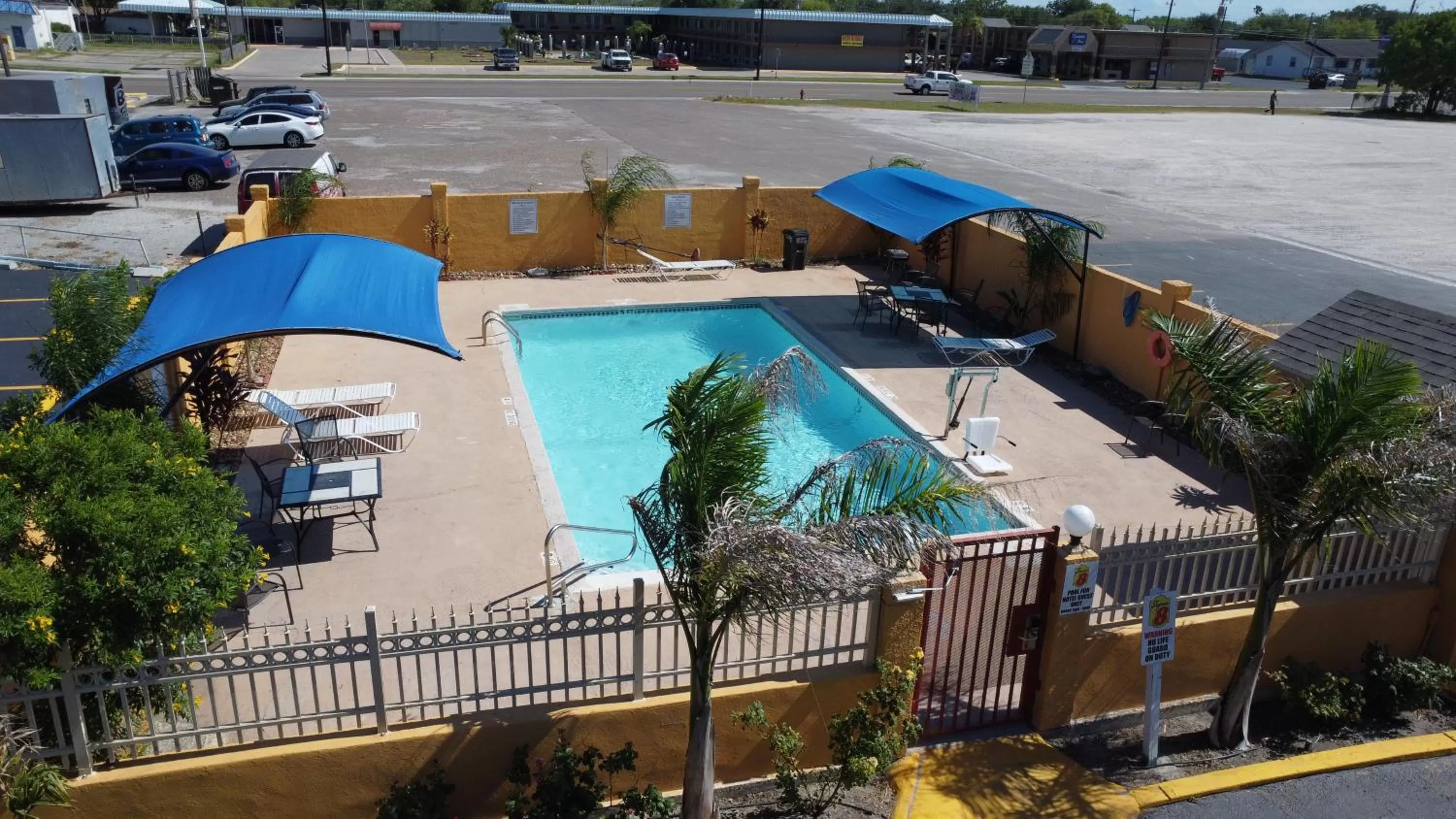 Swimming pool in Super 8 by Wyndham Kingsville
