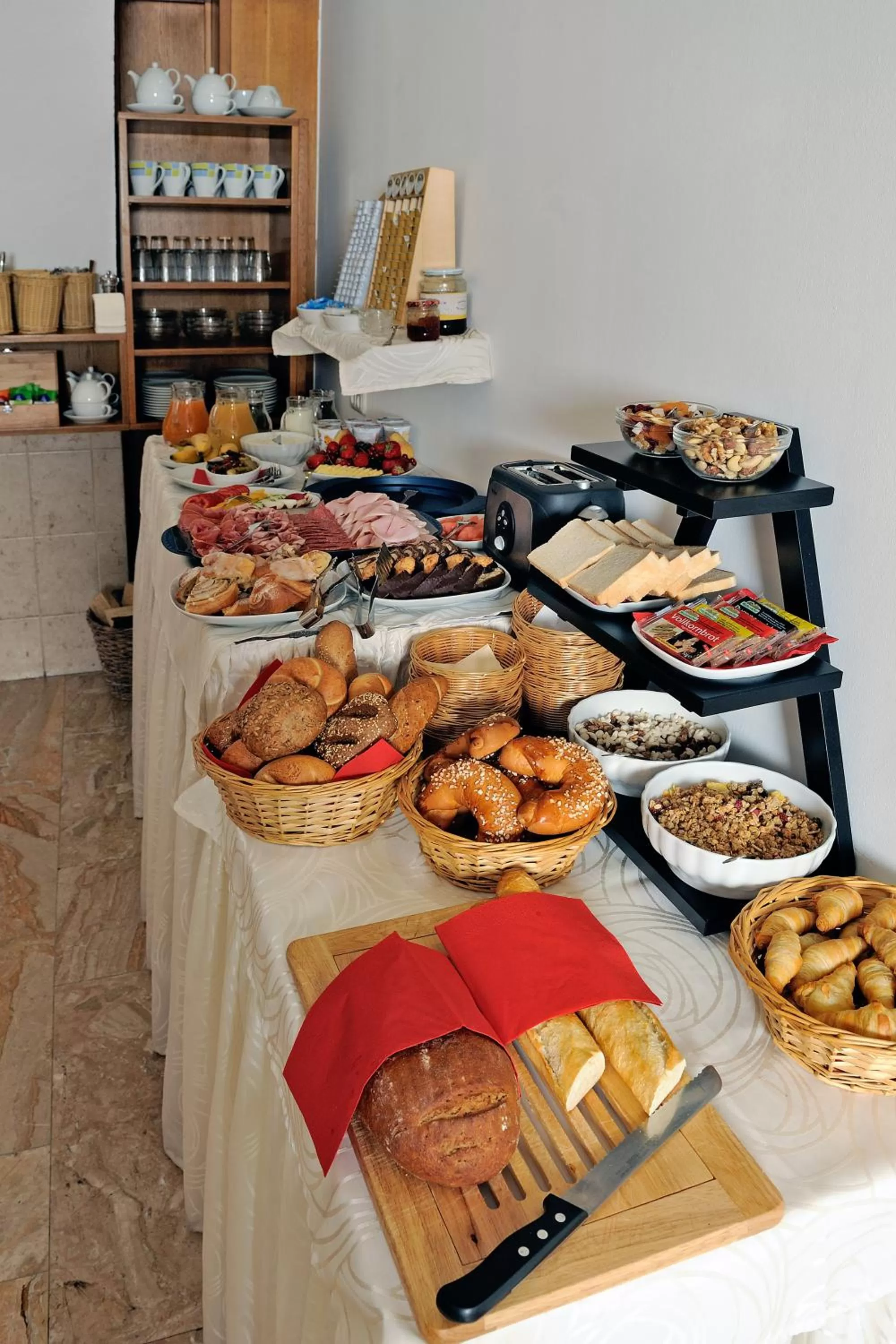 Buffet breakfast in Gasthof Moser