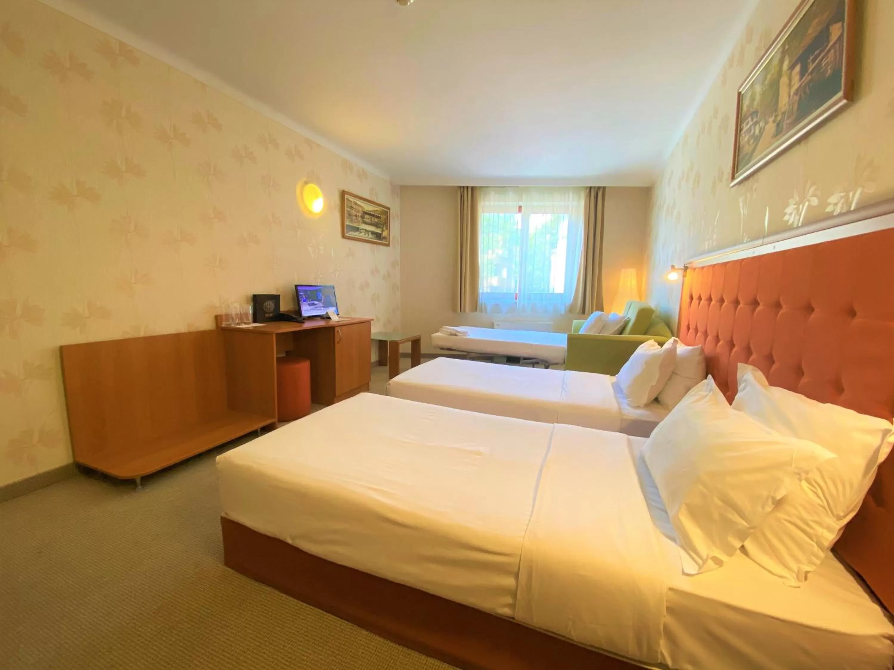 Photo of the whole room, Bed in Light Hotel