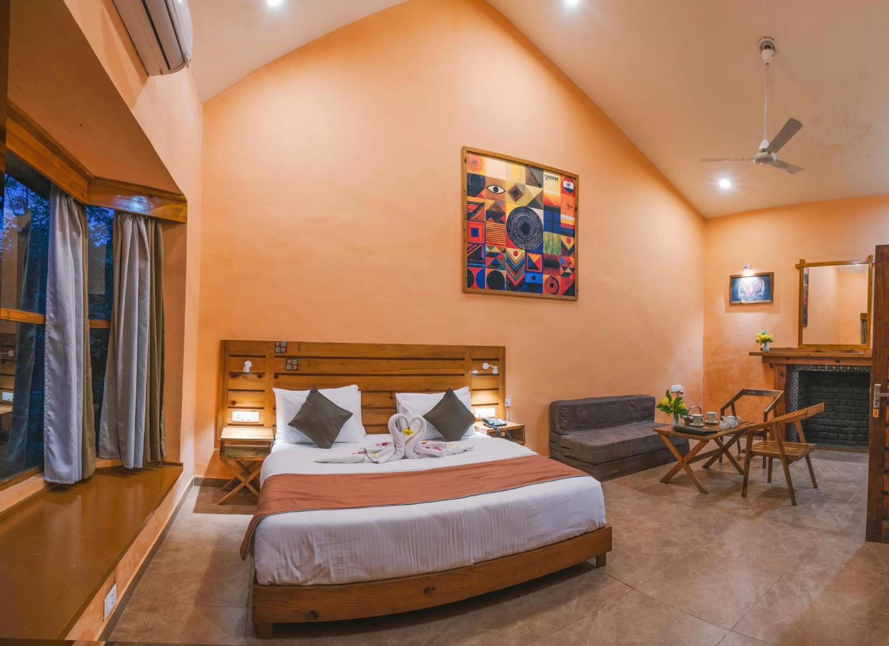 Bed in LaHermitage Resort