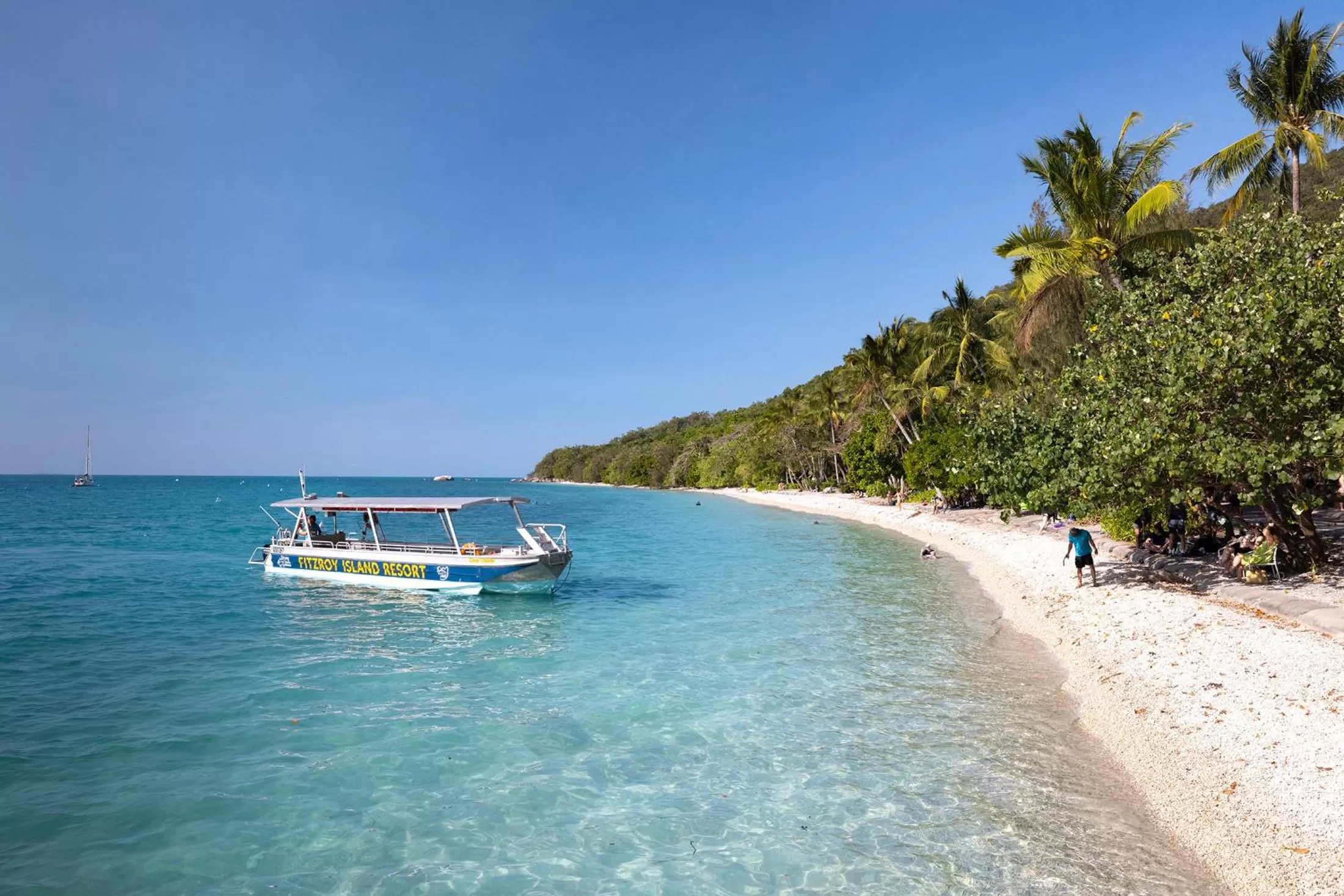 Natural landscape in Fitzroy Island Resort