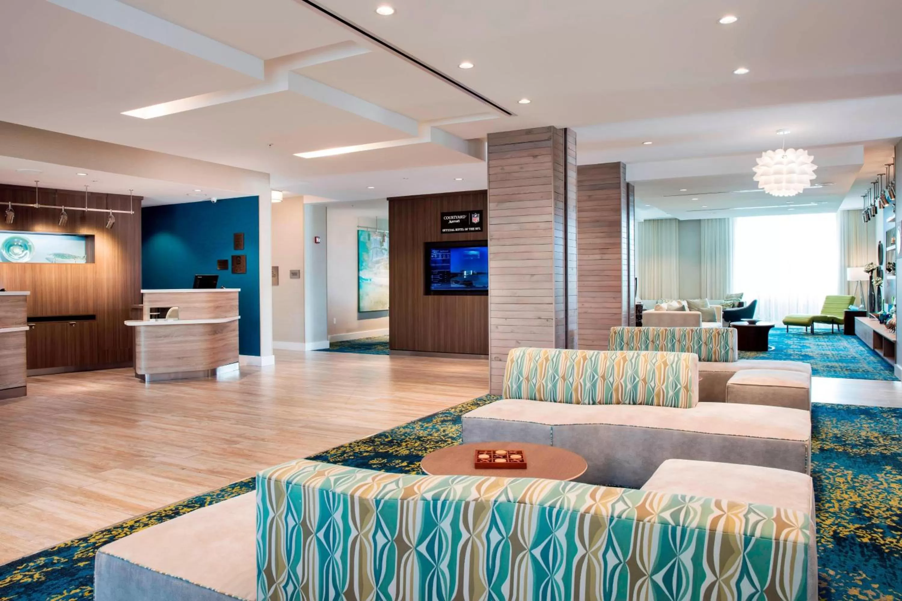 Lobby or reception, Bed in Courtyard by Marriott Faro Blanco Resort